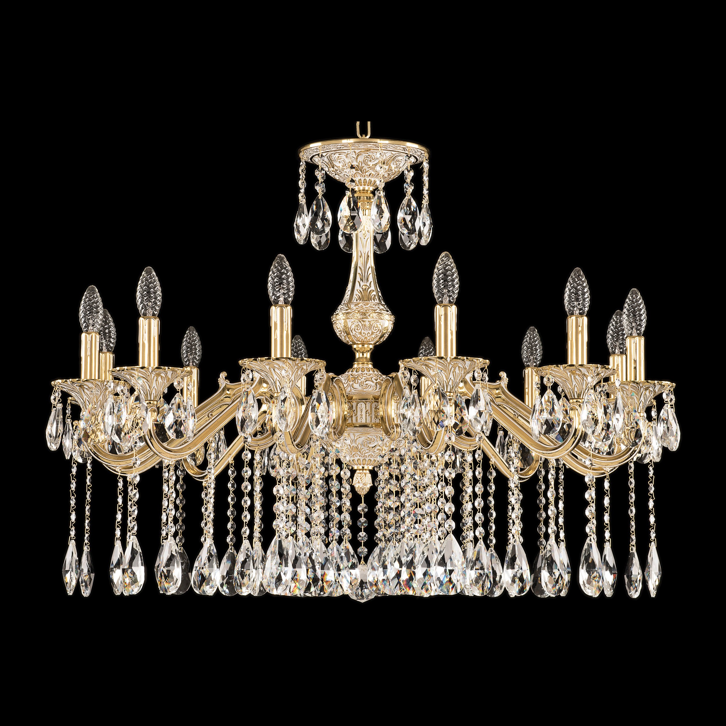 Подвесная хрустальная люстра 7102 Bohemia 71102/12/300 A GW