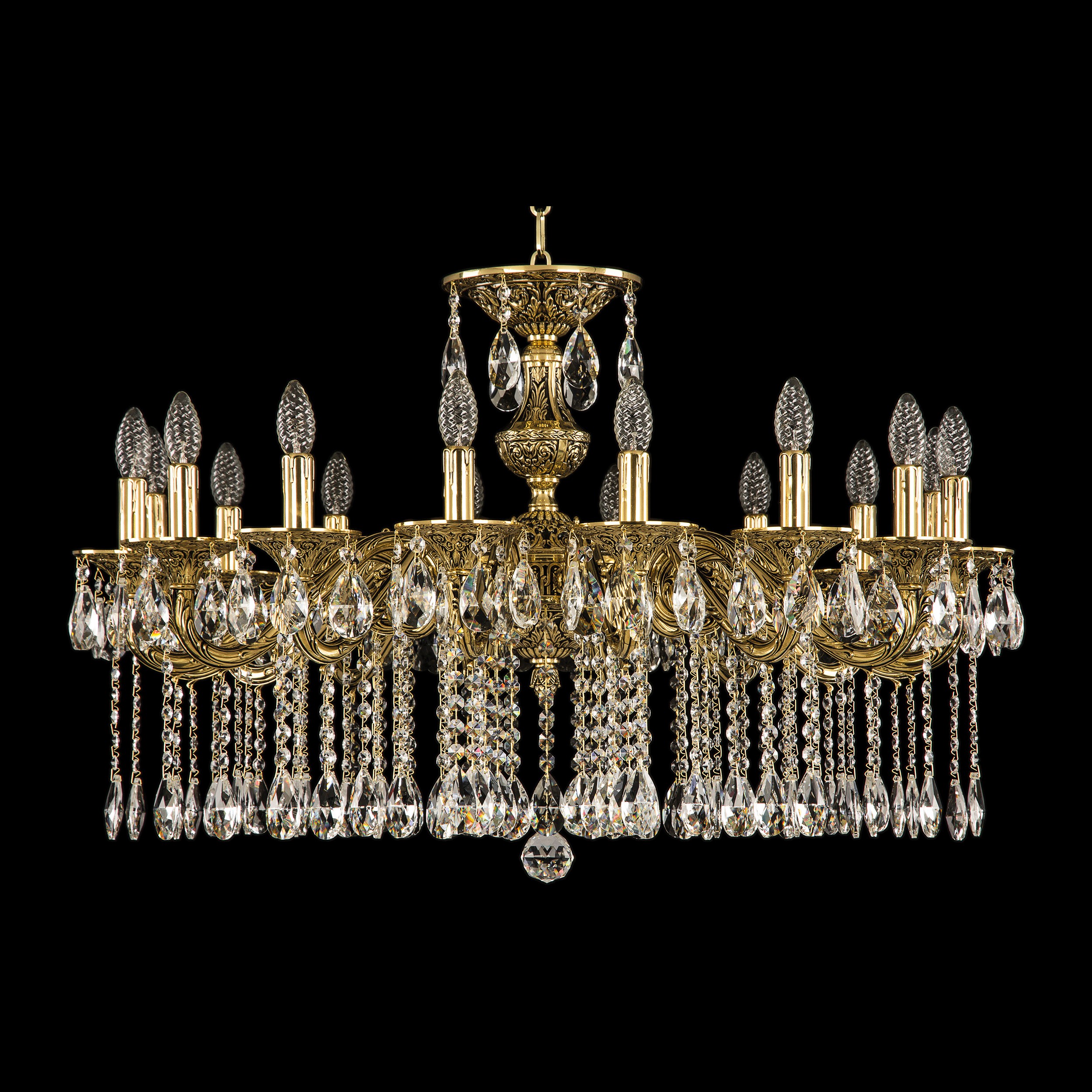 Подвесная хрустальная люстра 7102 Bohemia 71202/16/300 A GB