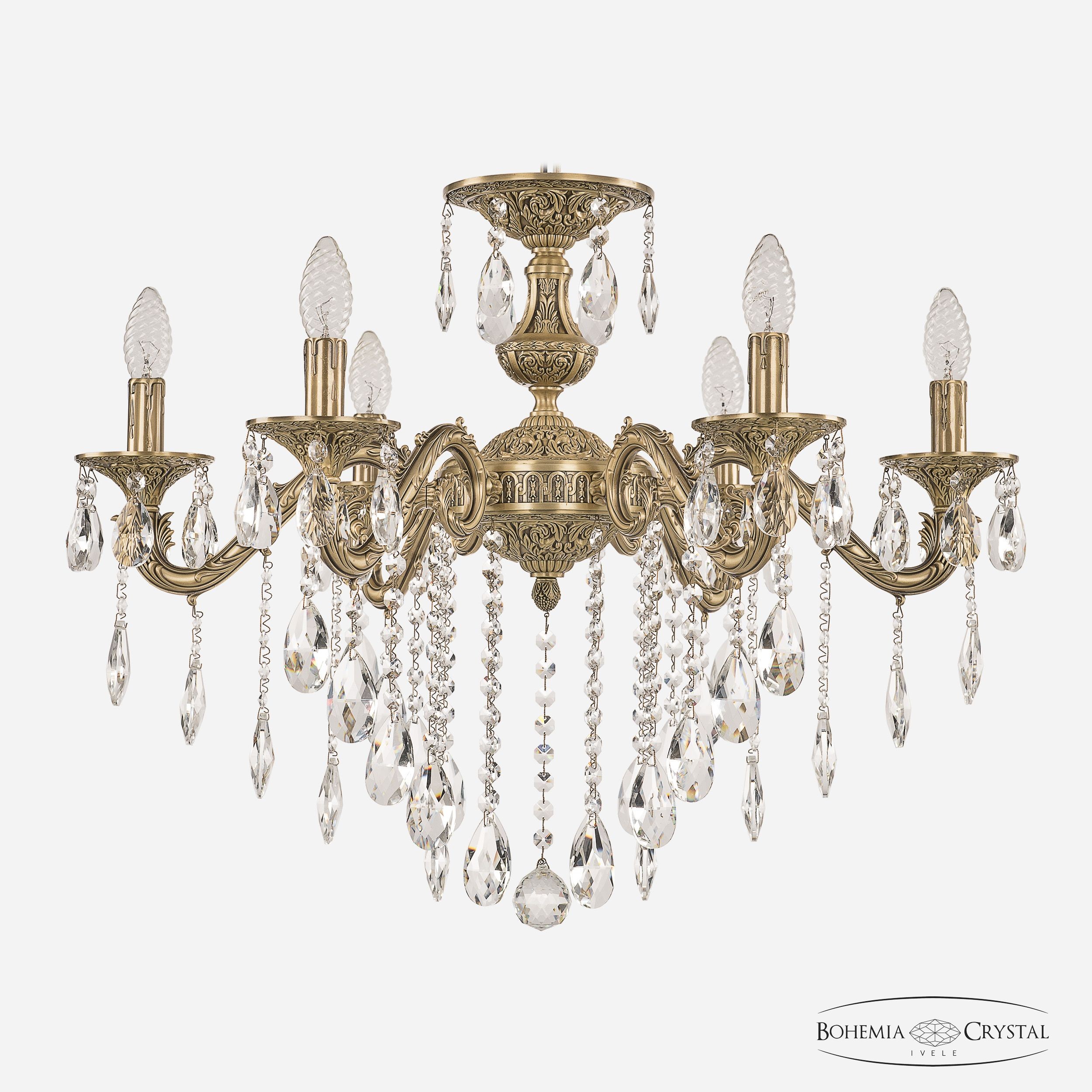 Подвесная хрустальная люстра 7102 Bohemia 71202/6/210 B FP