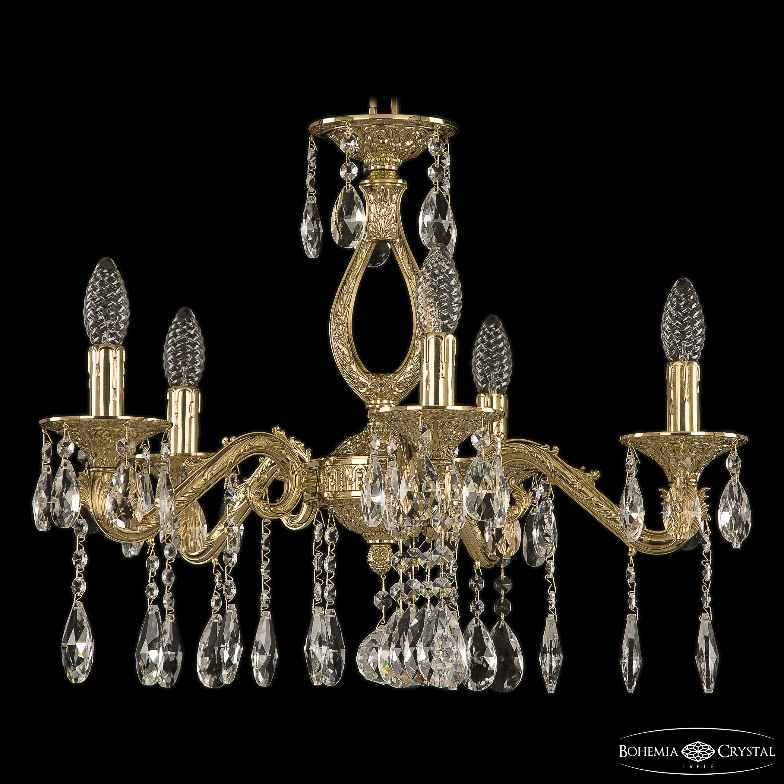 Подвесная хрустальная люстра 7102 Bohemia 71302/5/175 A G