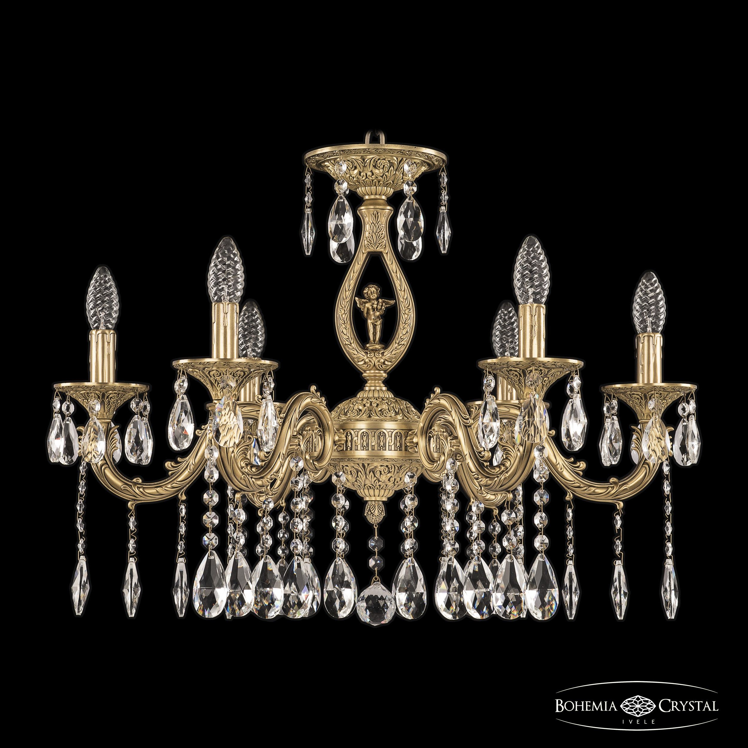 Подвесная хрустальная люстра 7101 Bohemia 71401/6/210 A FP FA10S