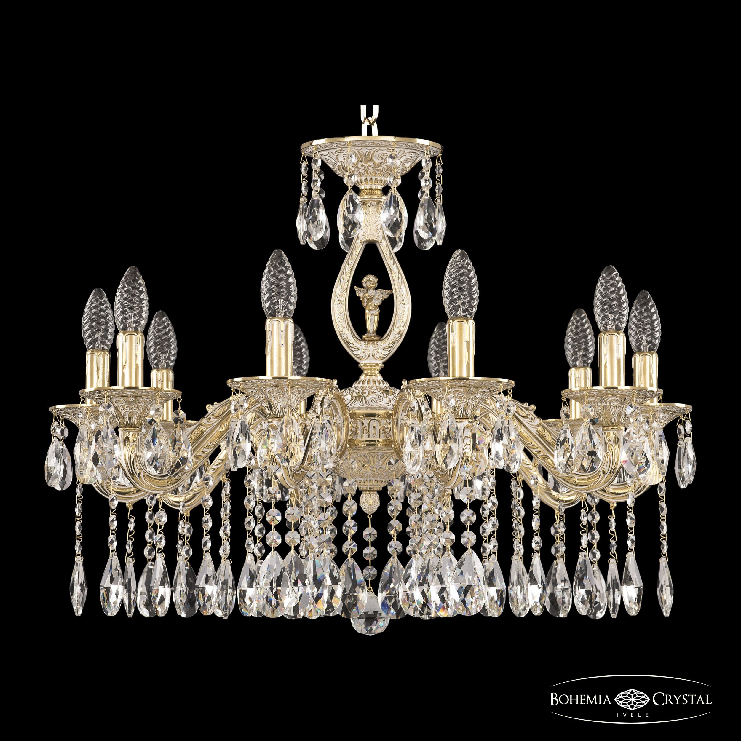 Подвесная хрустальная люстра 7102 Bohemia 71402/10/210 A GW FA10S