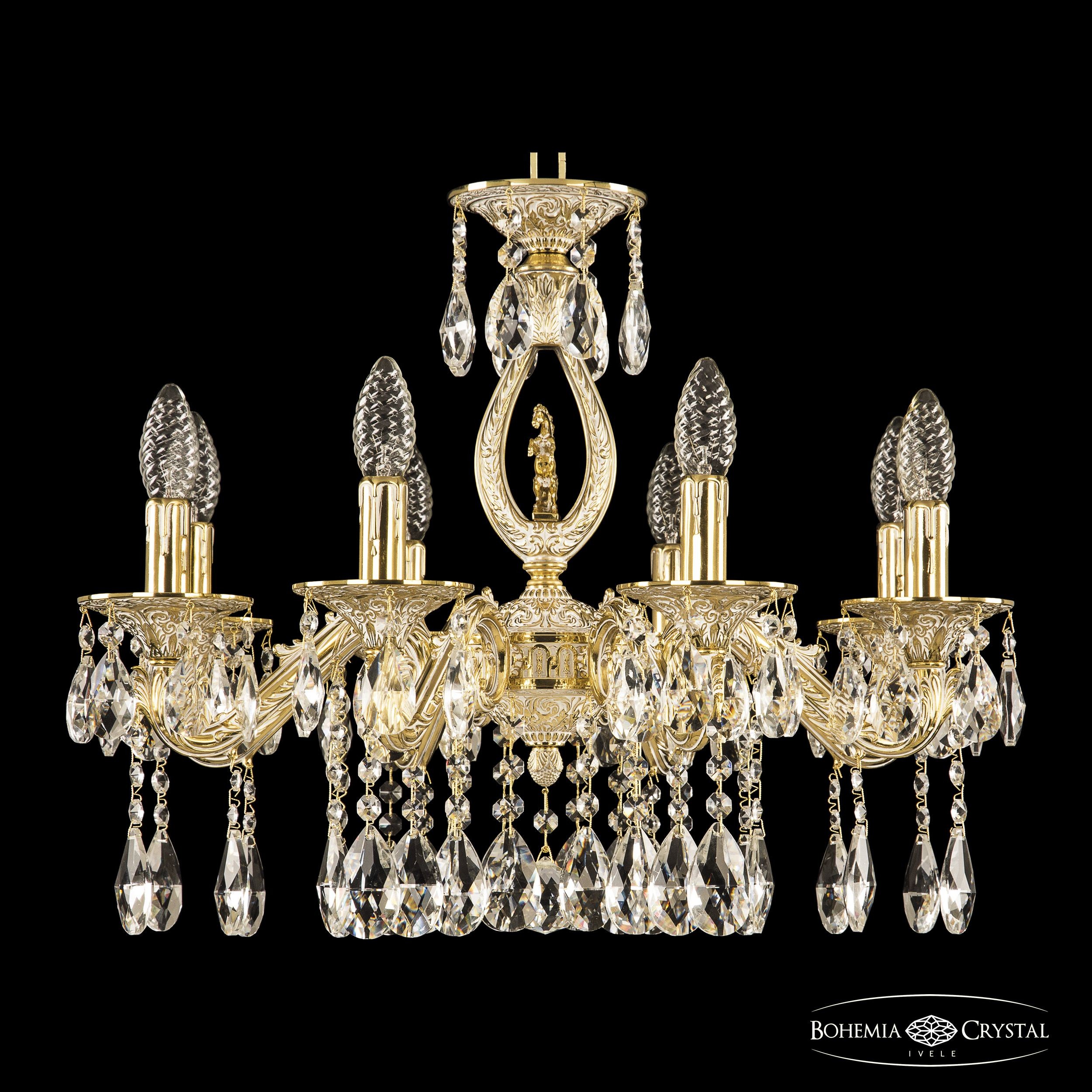 Подвесная хрустальная люстра 7102 Bohemia 71402/8/175 A GW FH1S