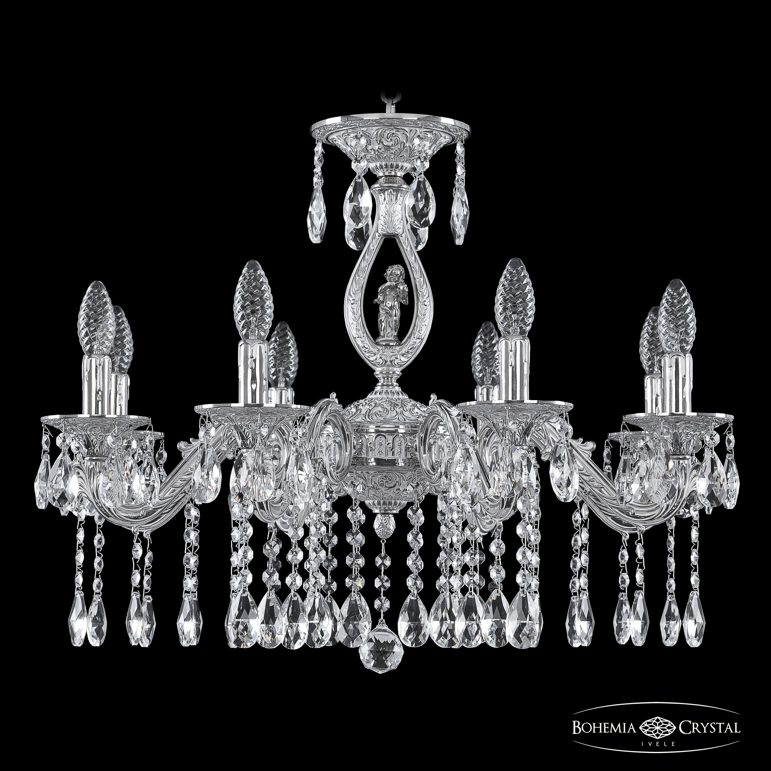 Подвесная хрустальная люстра 7102 Bohemia 71402/8/210 A NW FA4S