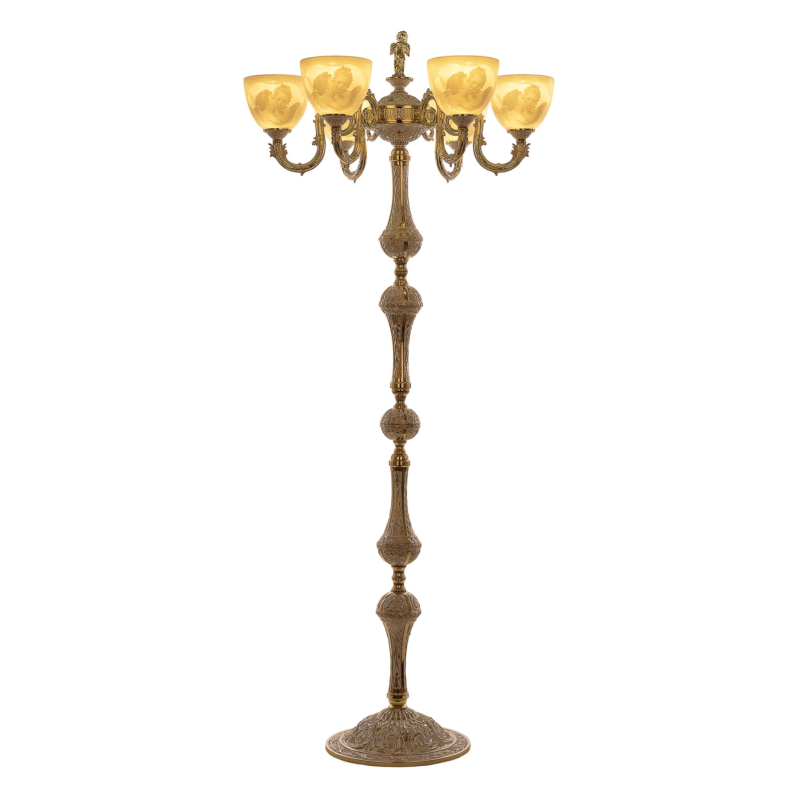 Торшер Bohemia 7203 72003T/6/175 GW P1 U Angel FA4M