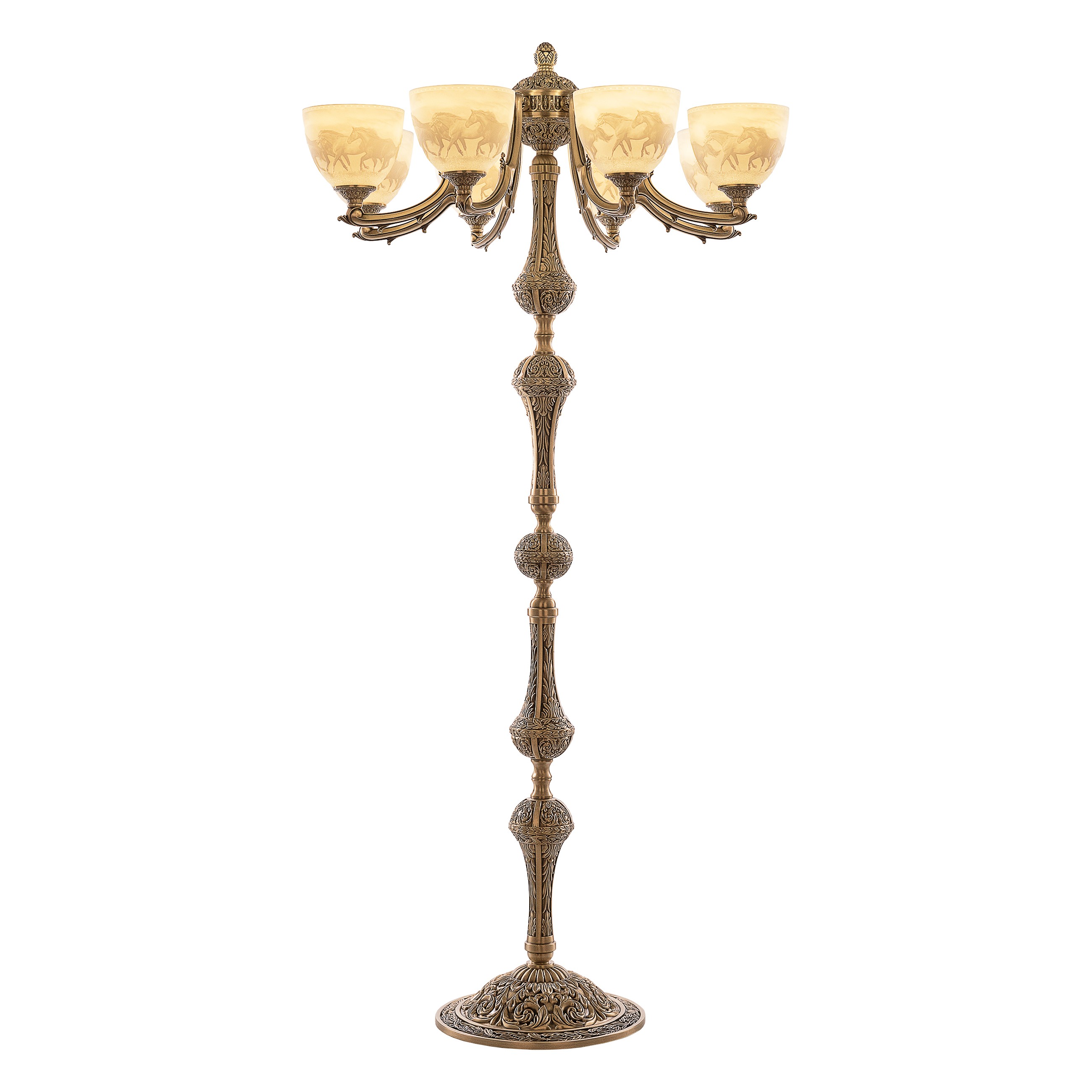 Торшер Bohemia 7209 72009T/8/210 FP P1 U Horse