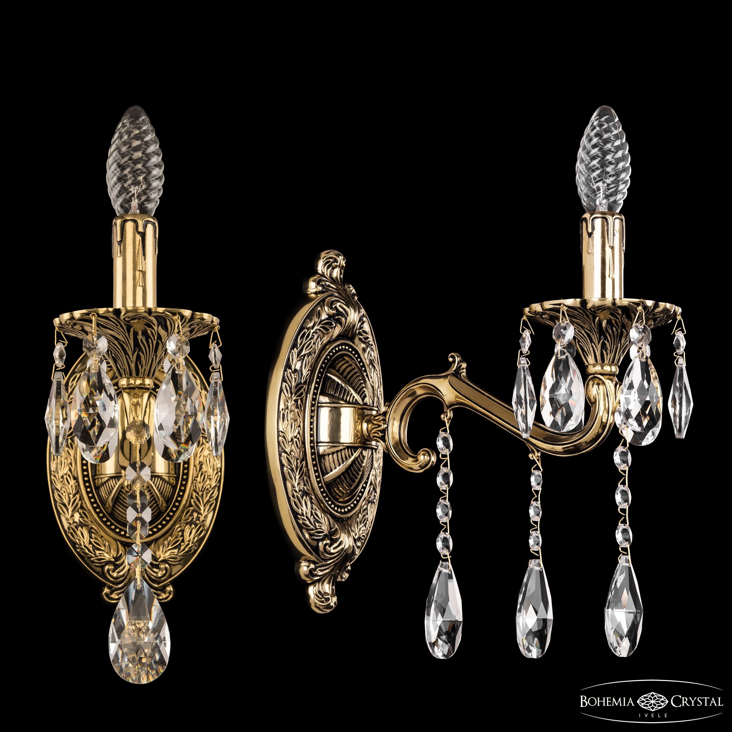 Настенное бра Bohemia 7202 7202B10/1/175 A GB