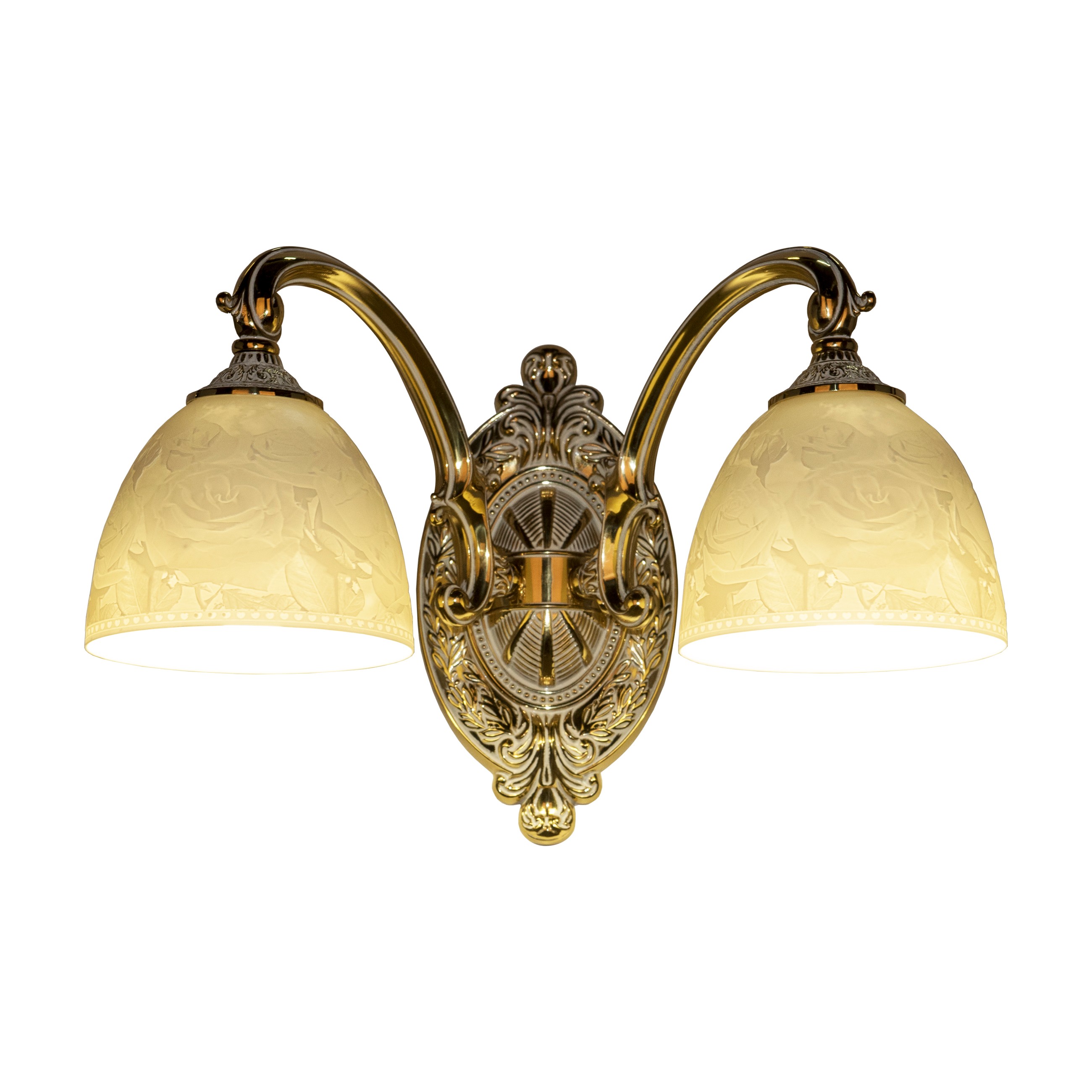 Настенное бра Bohemia 7209 7209B10/2/175 GW P1 D Rose