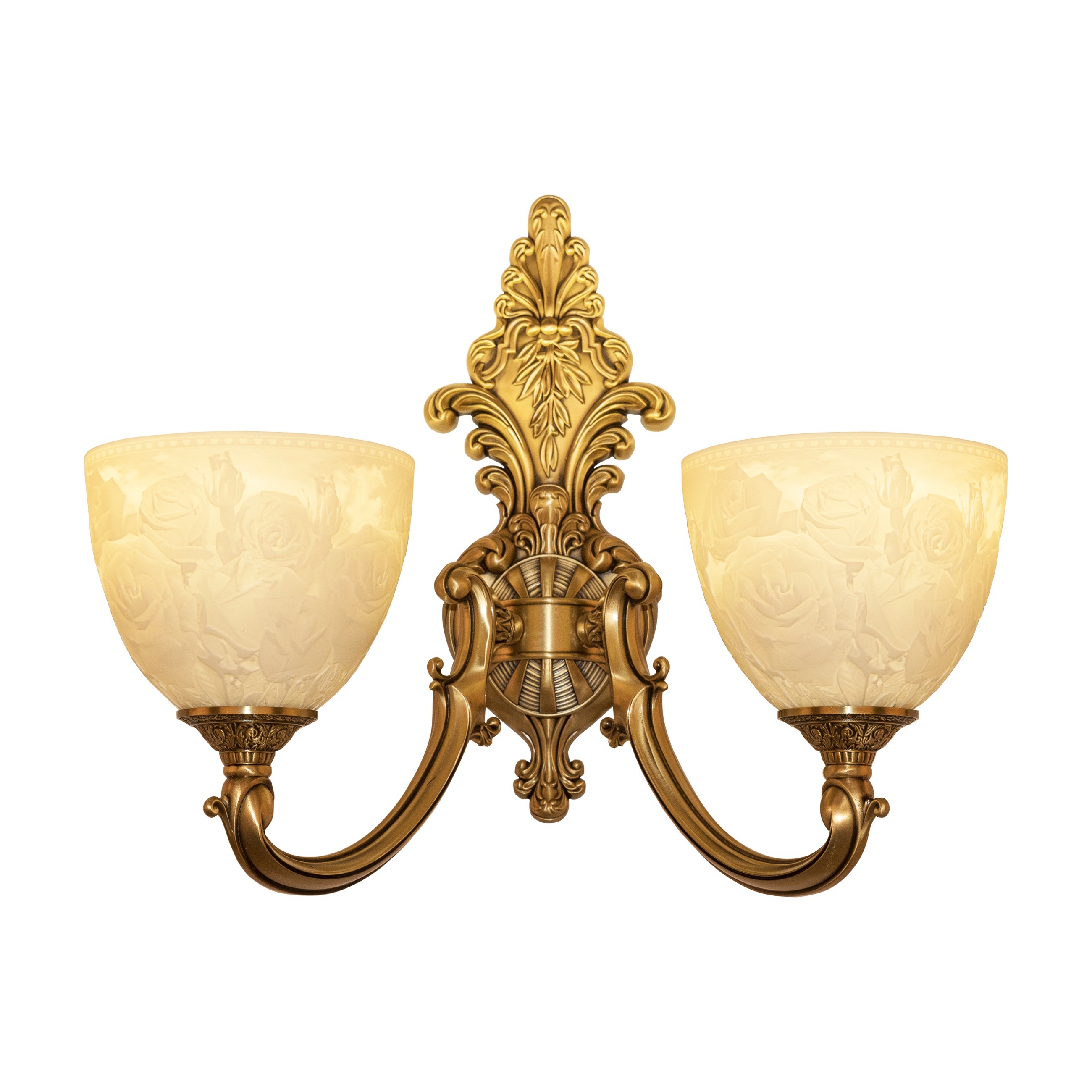 Настенное бра Bohemia 7209 7209B14/2/175 FP P1 U Rose