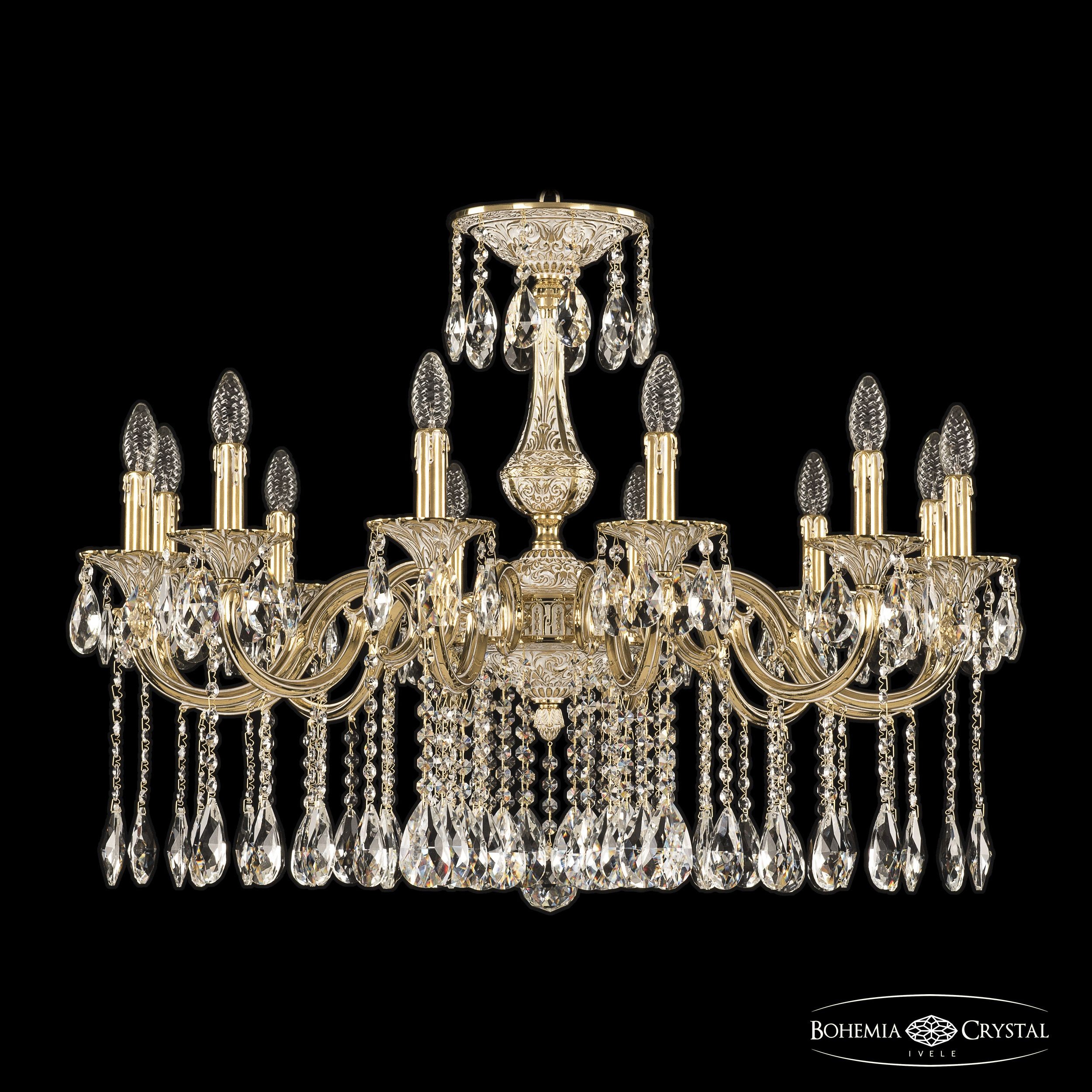 Подвесная хрустальная люстра 7201 Bohemia 72101/12/300 A GW
