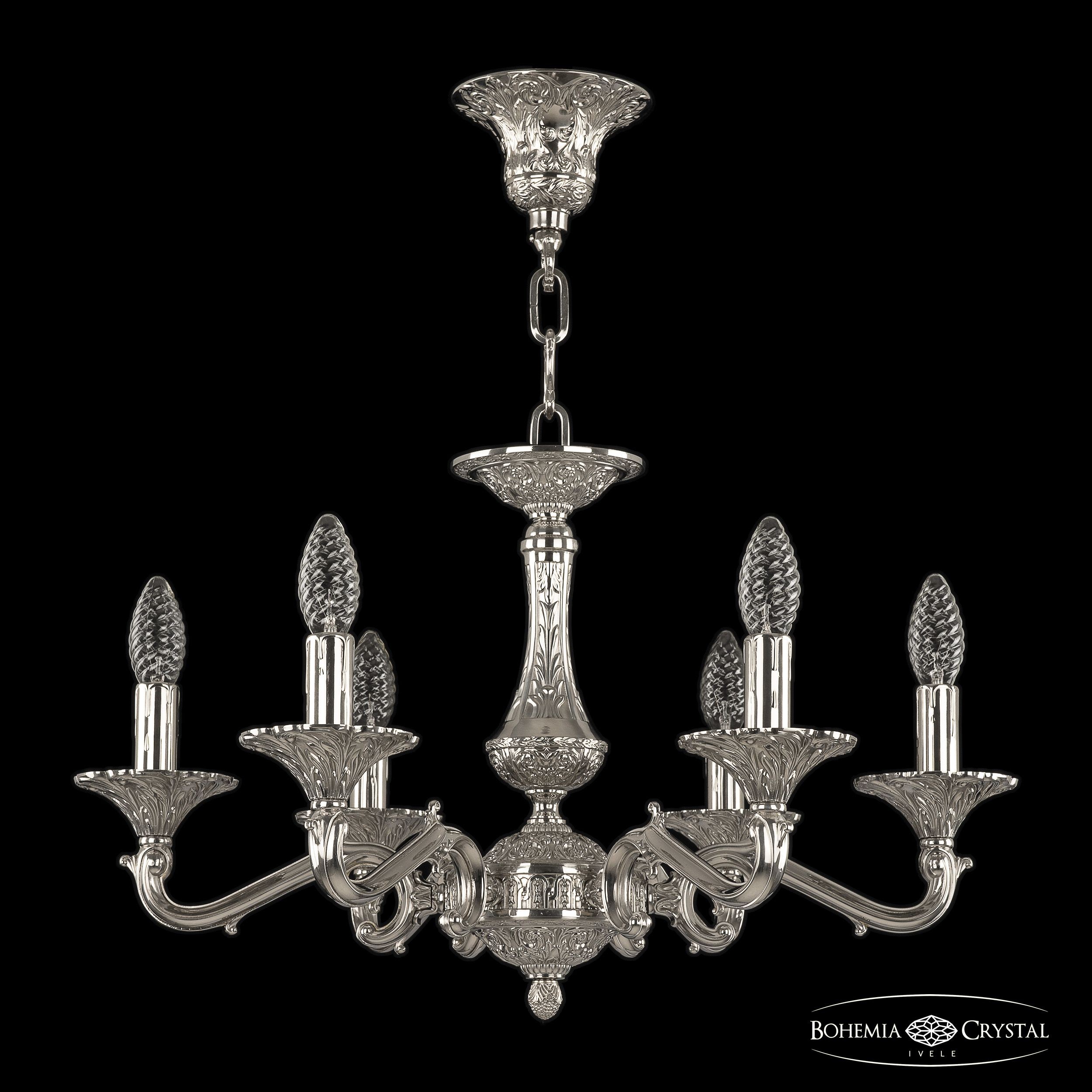 Подвесная люстра Bohemia 7202 72102/6/175 Ni