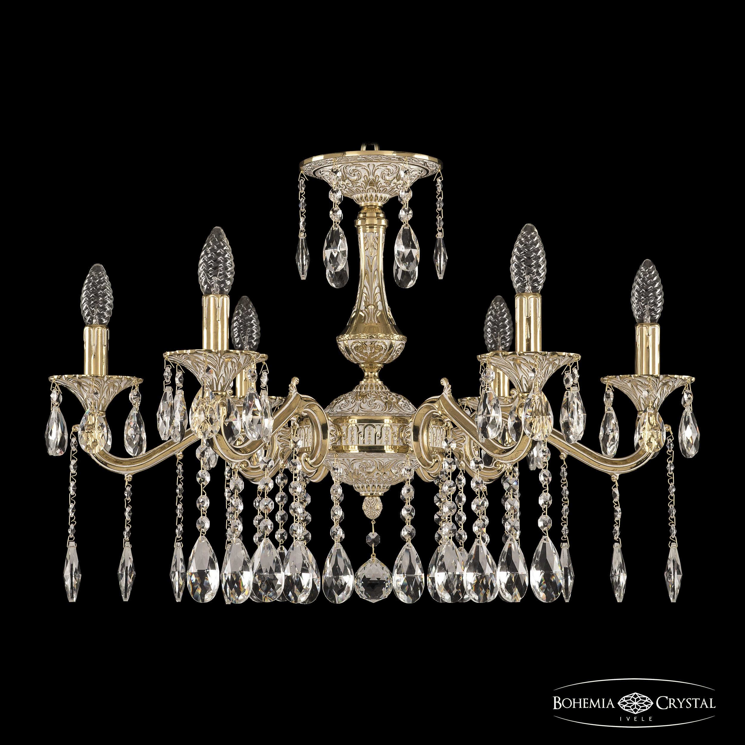 Подвесная хрустальная люстра 7202 Bohemia 72102/6/210 A GW