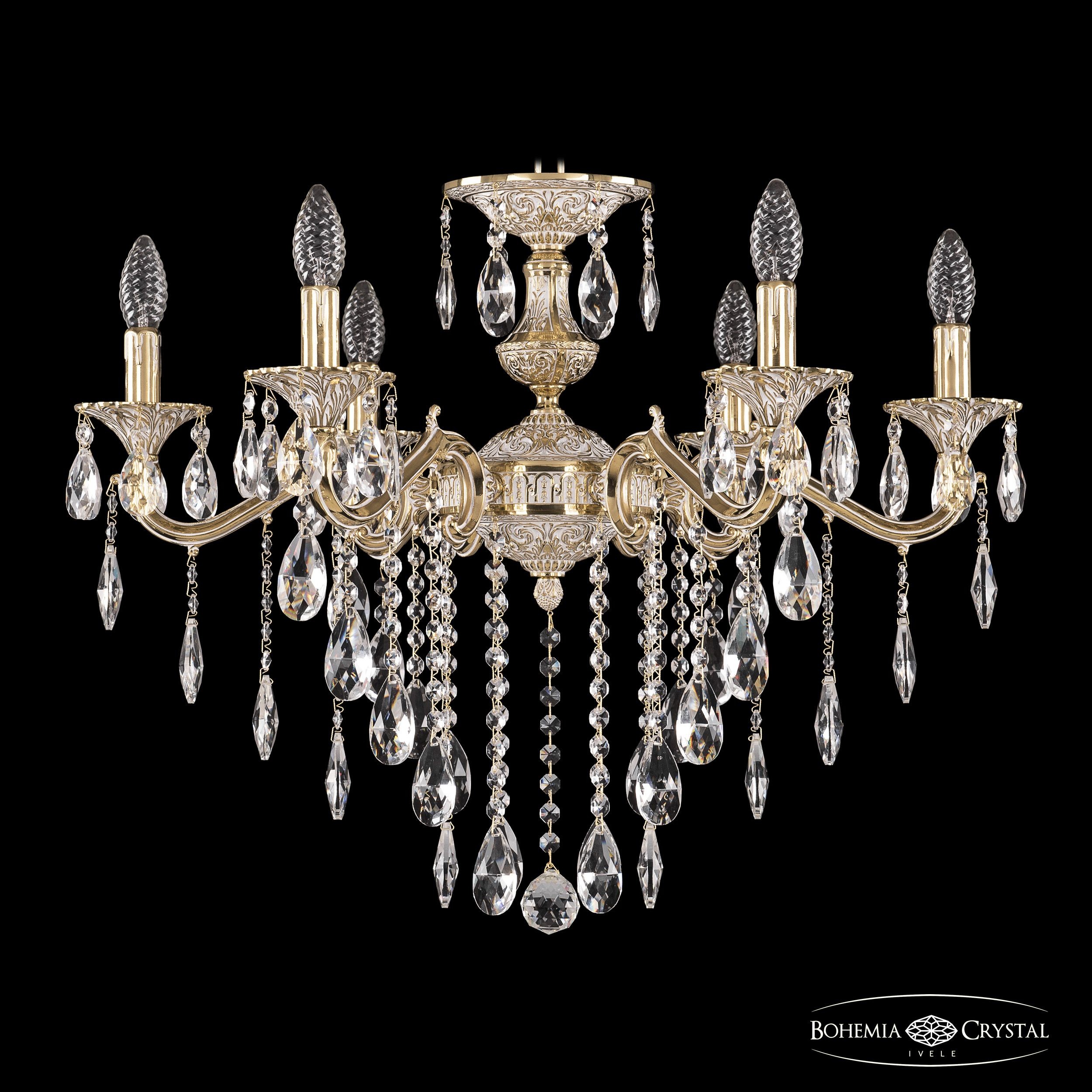 Подвесная хрустальная люстра 7202 Bohemia 72202/6/210 B GW