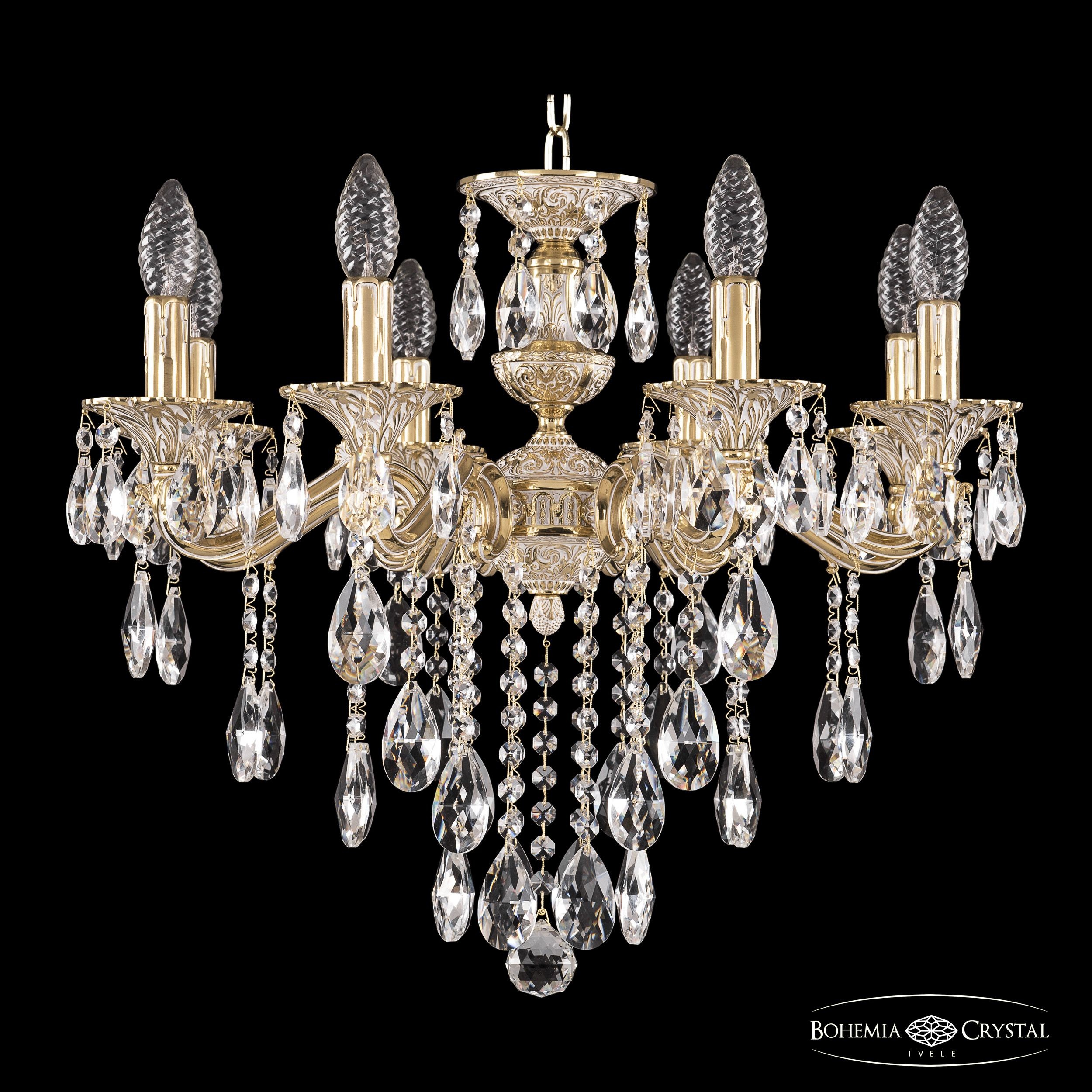 Подвесная хрустальная люстра 7202 Bohemia 72202/8/175 B GW