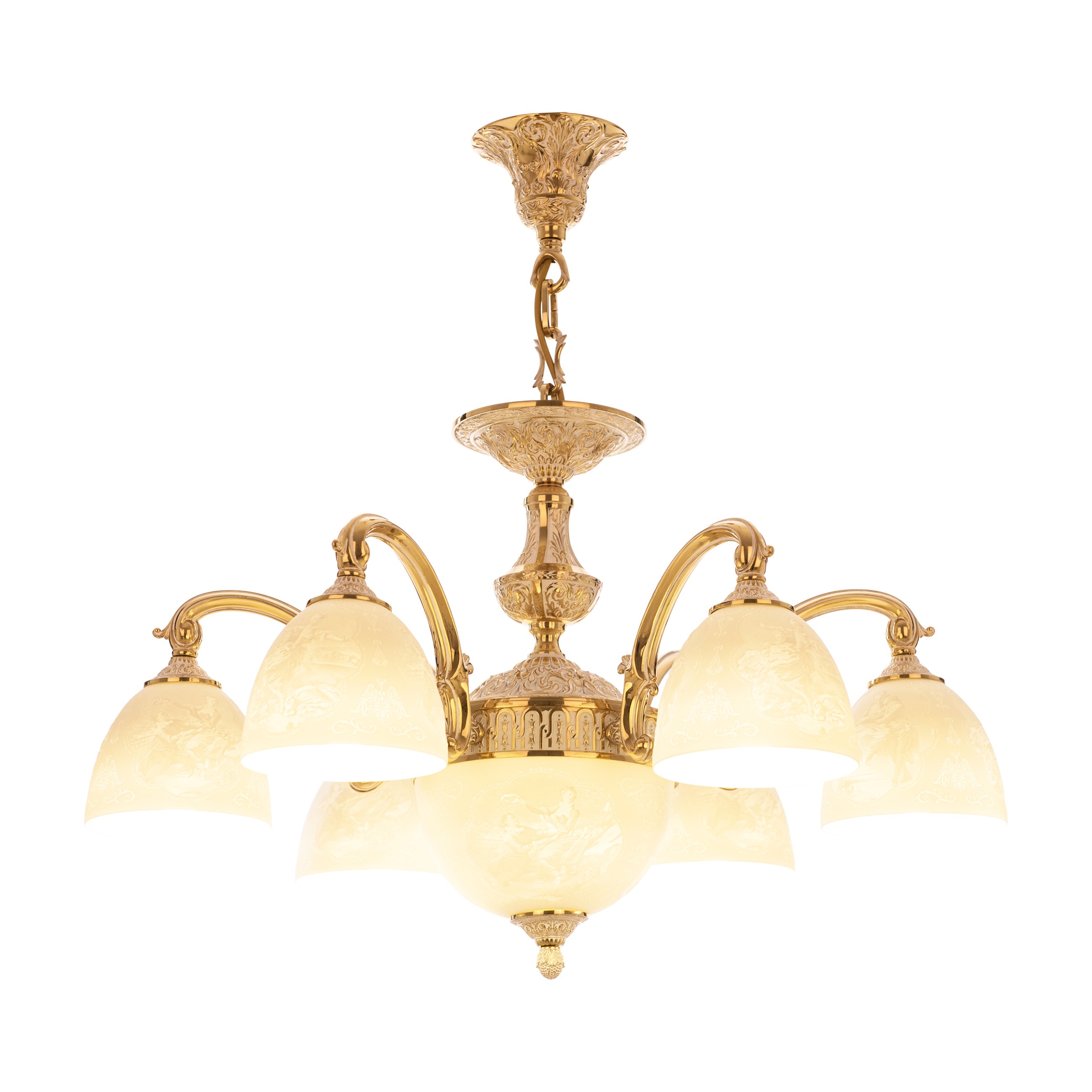 Подвесная люстра Bohemia 7209 72209P/6/175 GW P1 D Pair