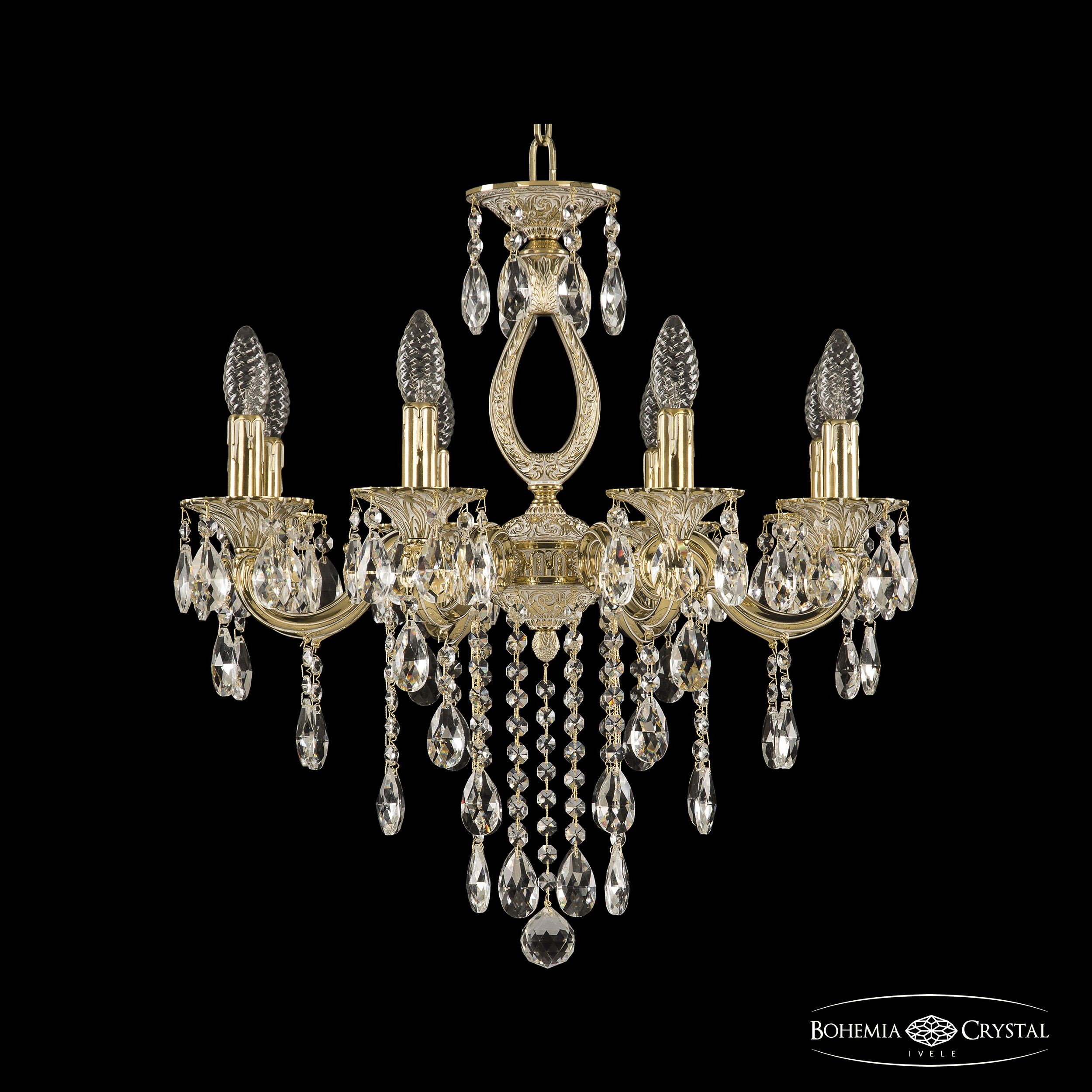 Подвесная хрустальная люстра 7201 Bohemia 72301/8/175 B GW