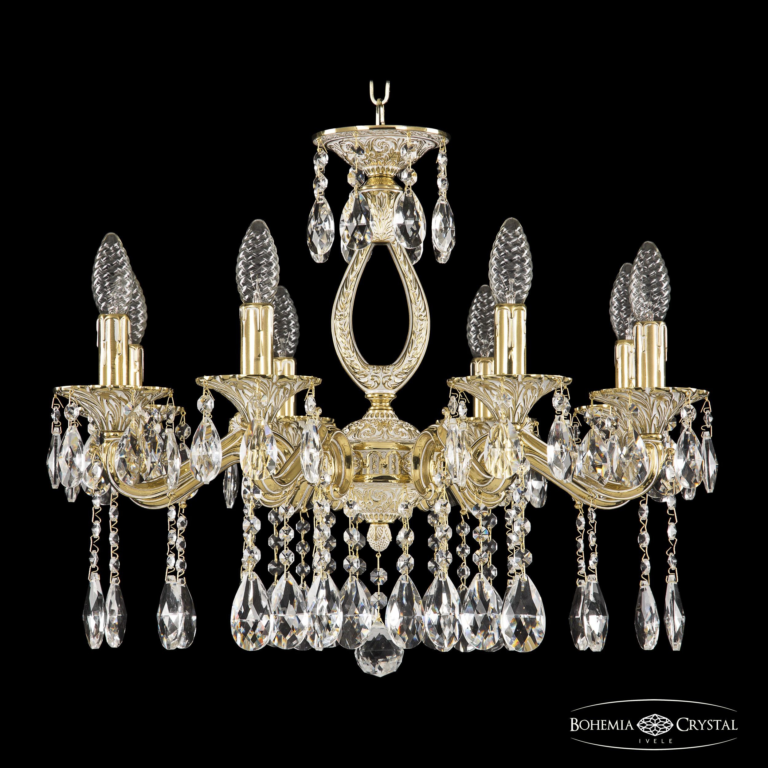 Подвесная хрустальная люстра 7202 Bohemia 72302/8/175 A GW