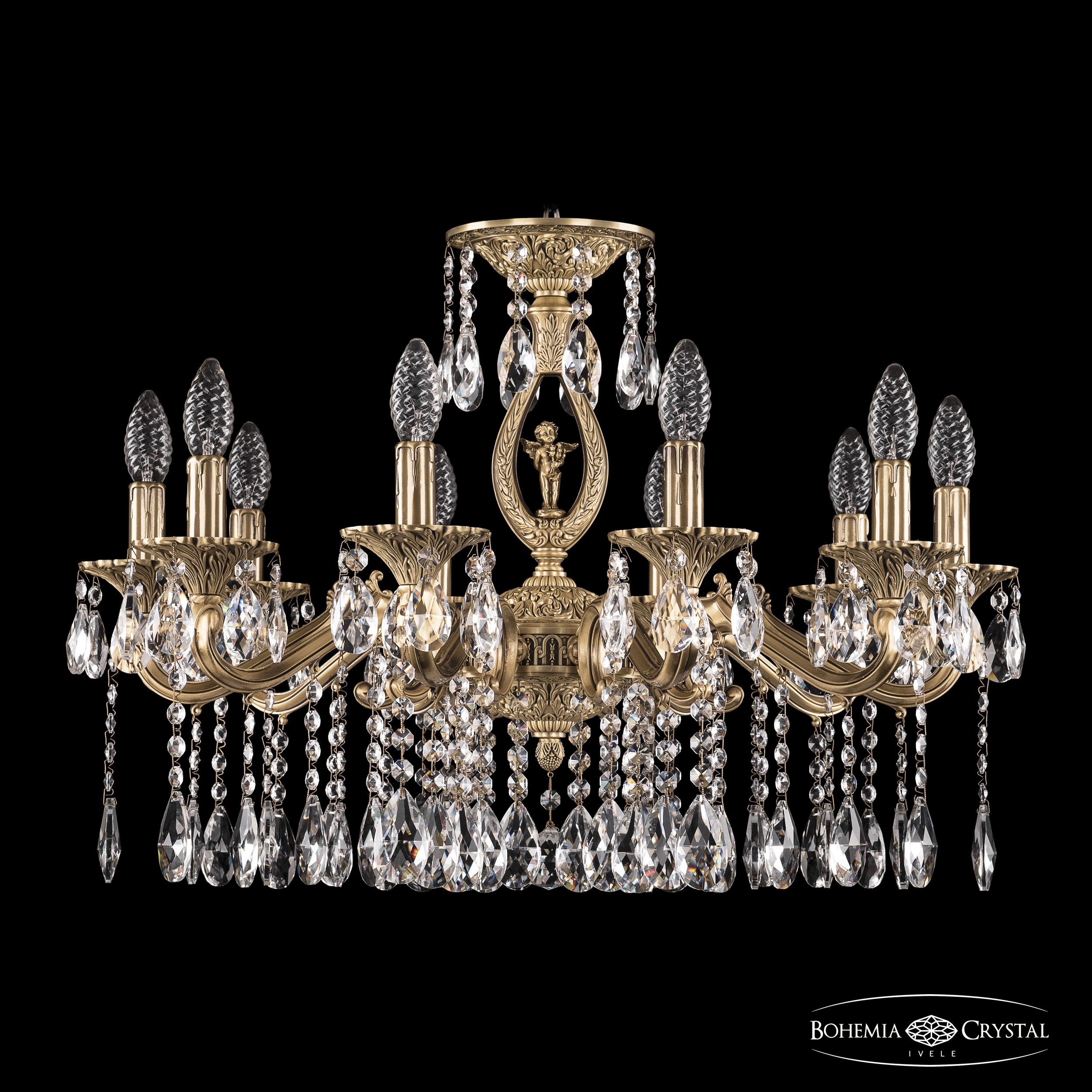 Подвесная хрустальная люстра 7202 Bohemia 72402/10/210 A FP FA10S