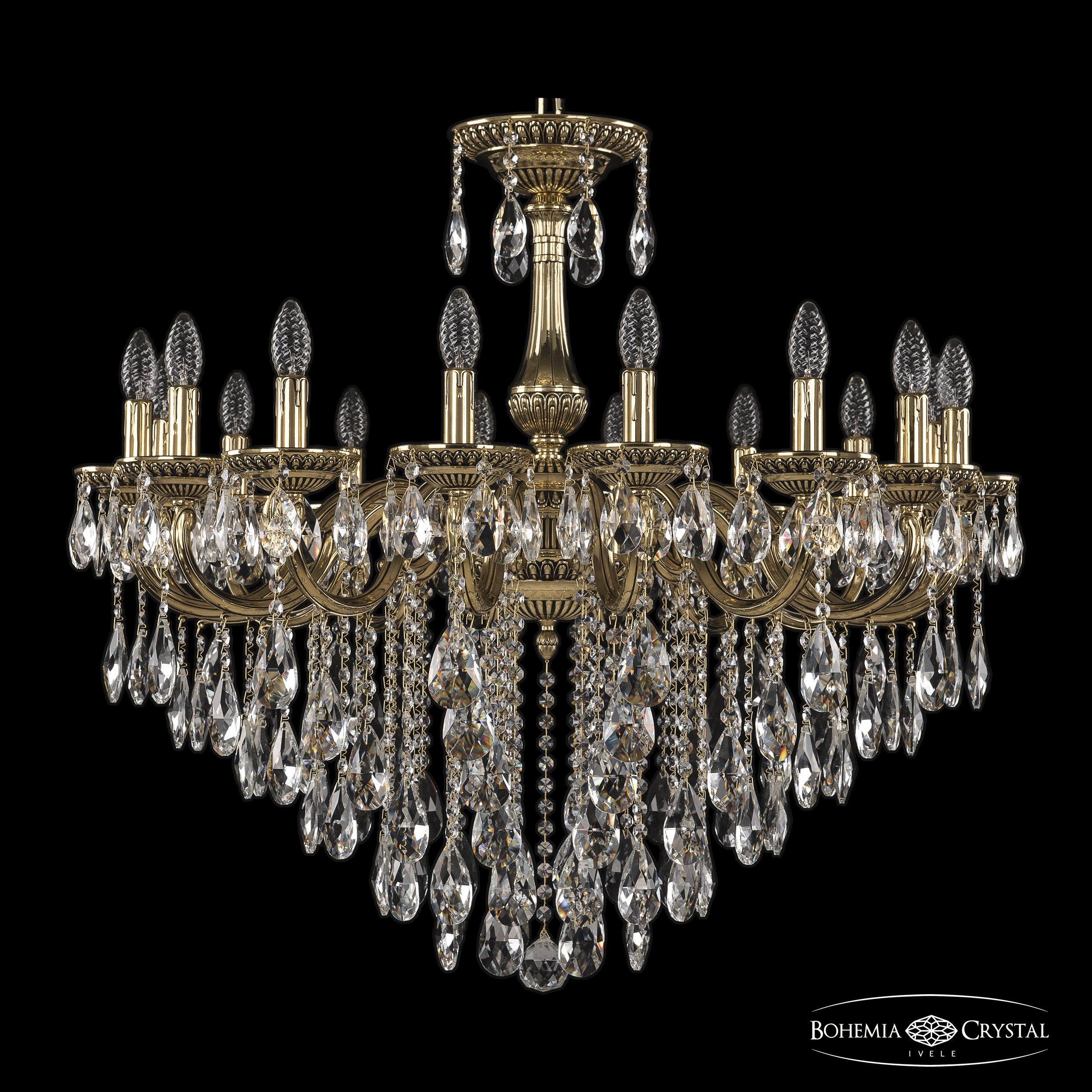 Подвесная хрустальная люстра 7501 Bohemia 75101/16/300 B GB