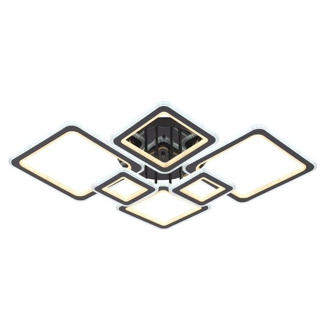 Потолочная люстра с пультом Лайонел Seven Fires SF7012/6C-BKCR