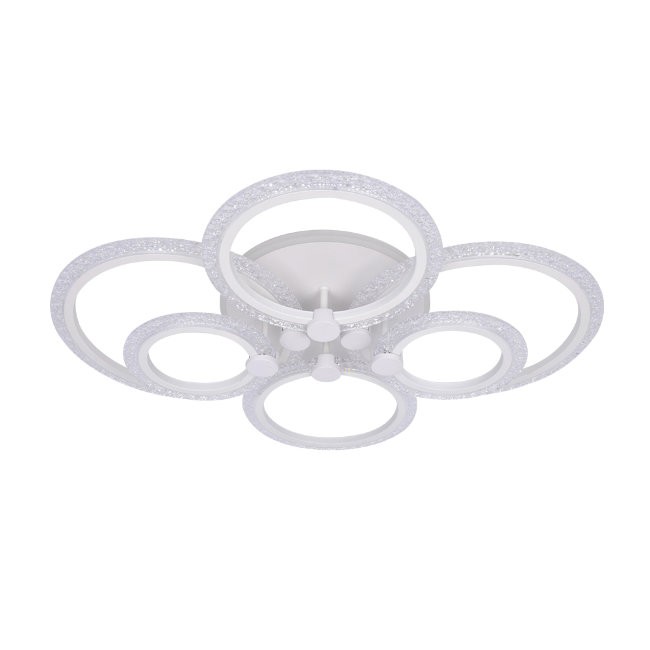 Потолочная люстра с пультом Римини Seven Fires SF7016/7C-WT