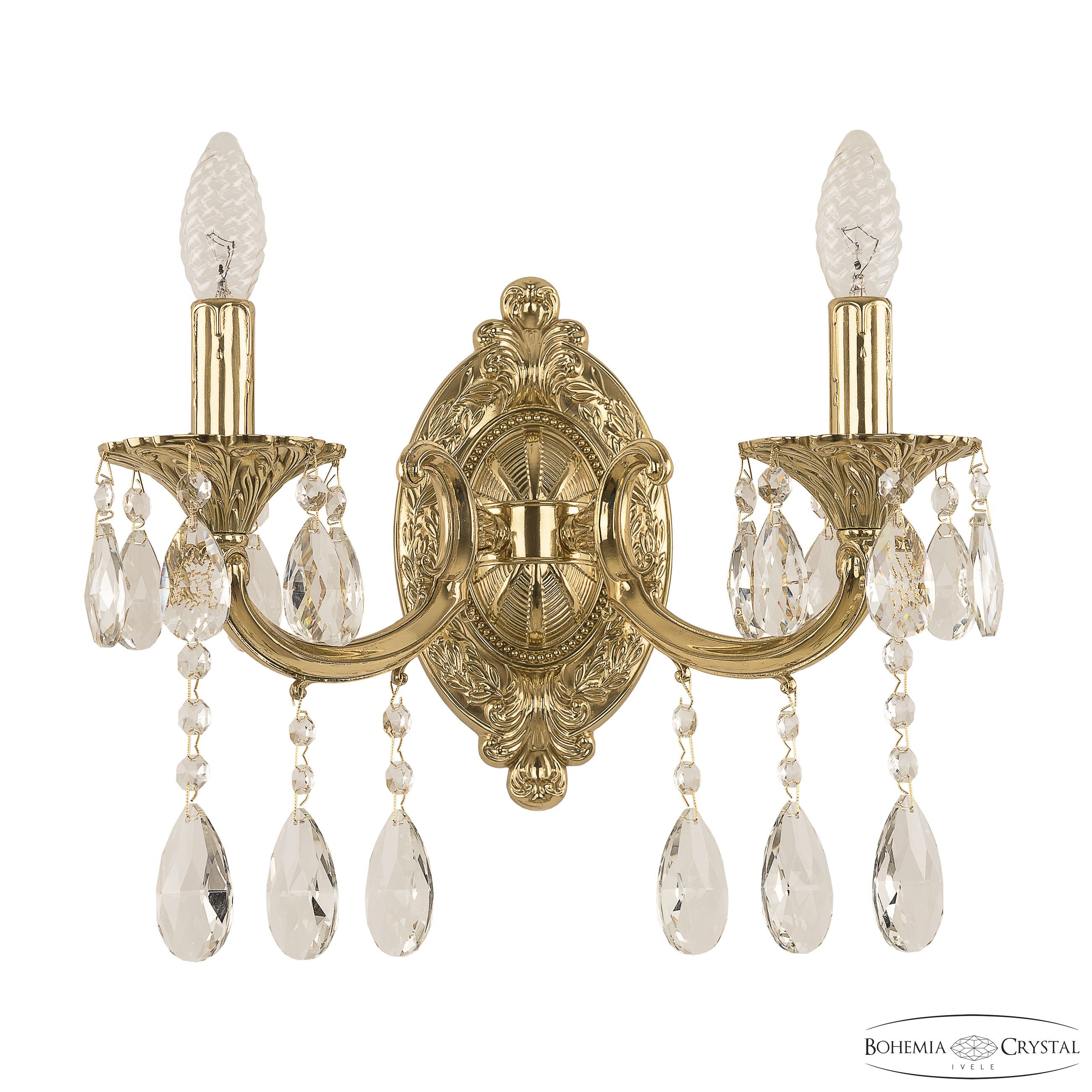 Настенное бра Bohemia Verona 7208B10/2/175 A G