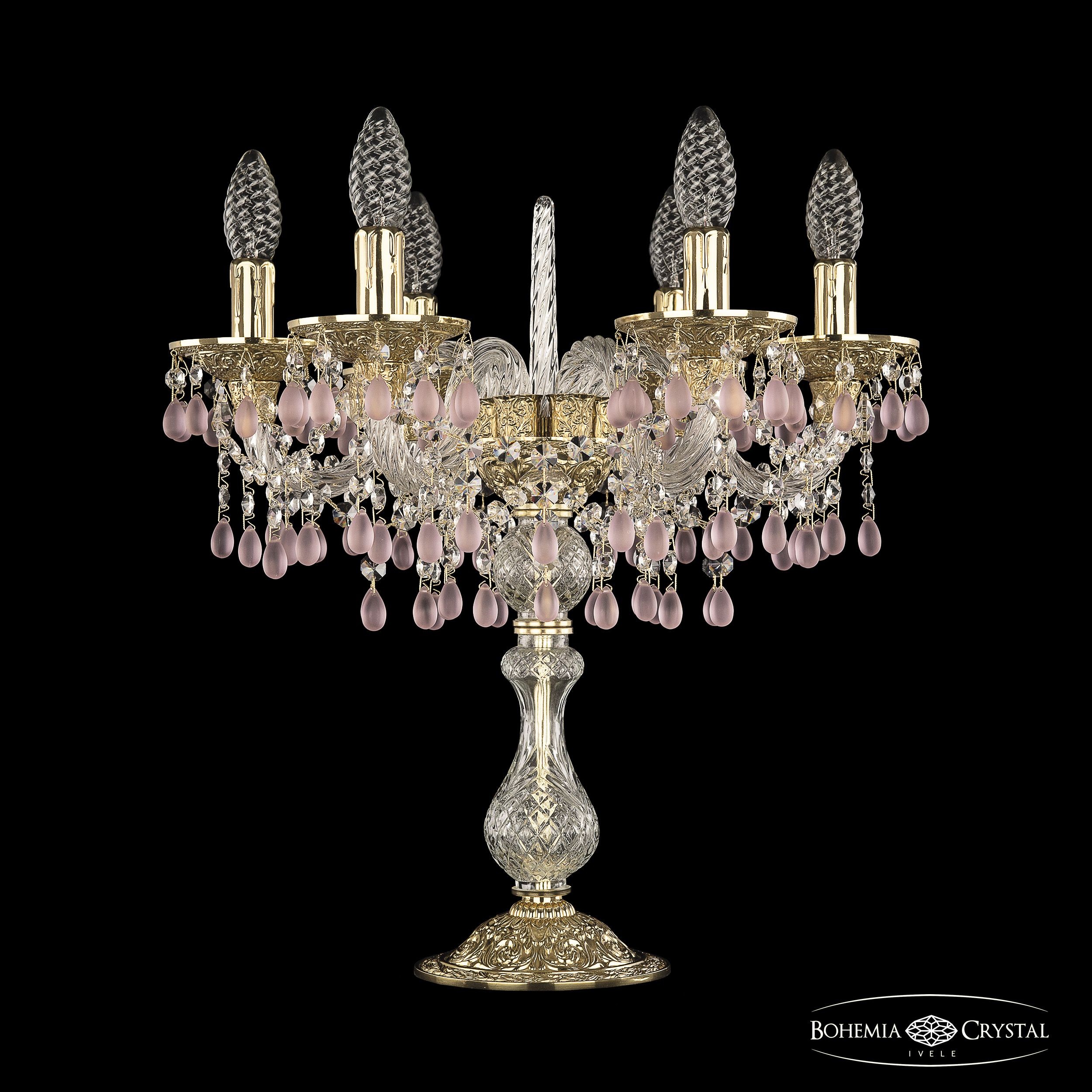 Настольная лампа Bohemia 1610 16110L8/6/141-47 G V7010