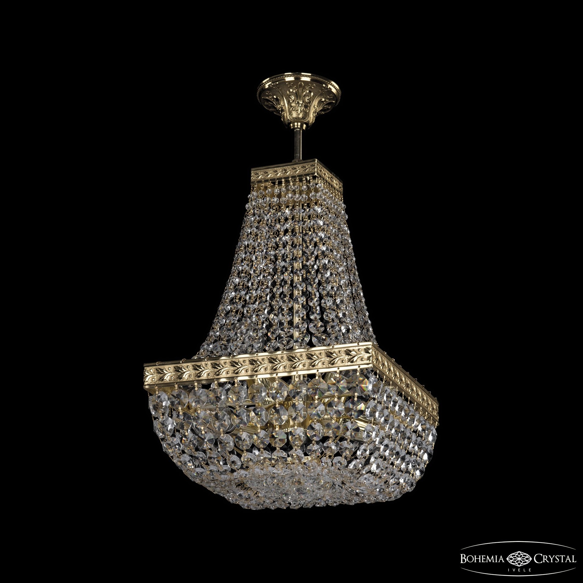 Потолочная хрустальная люстра Bohemia 1928 19282/H2/25IV G