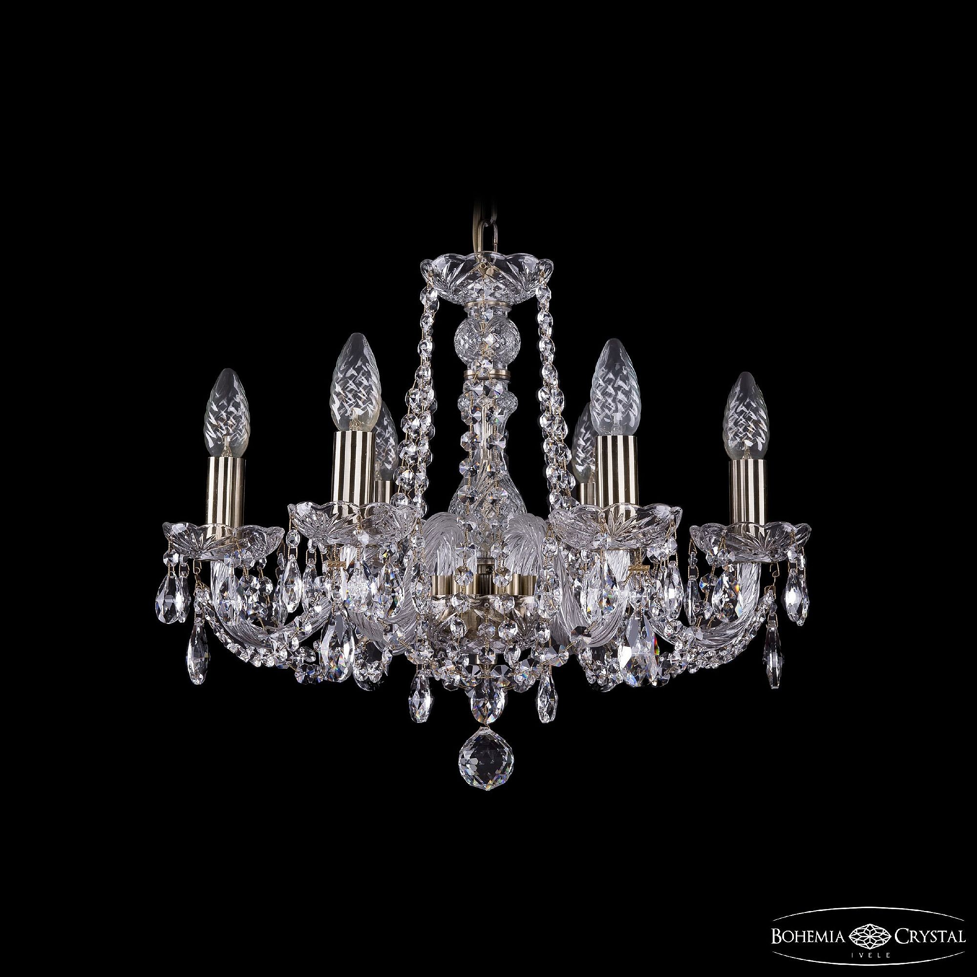Подвесная хрустальная люстра 1402 Bohemia 1402/6/160 Pa
