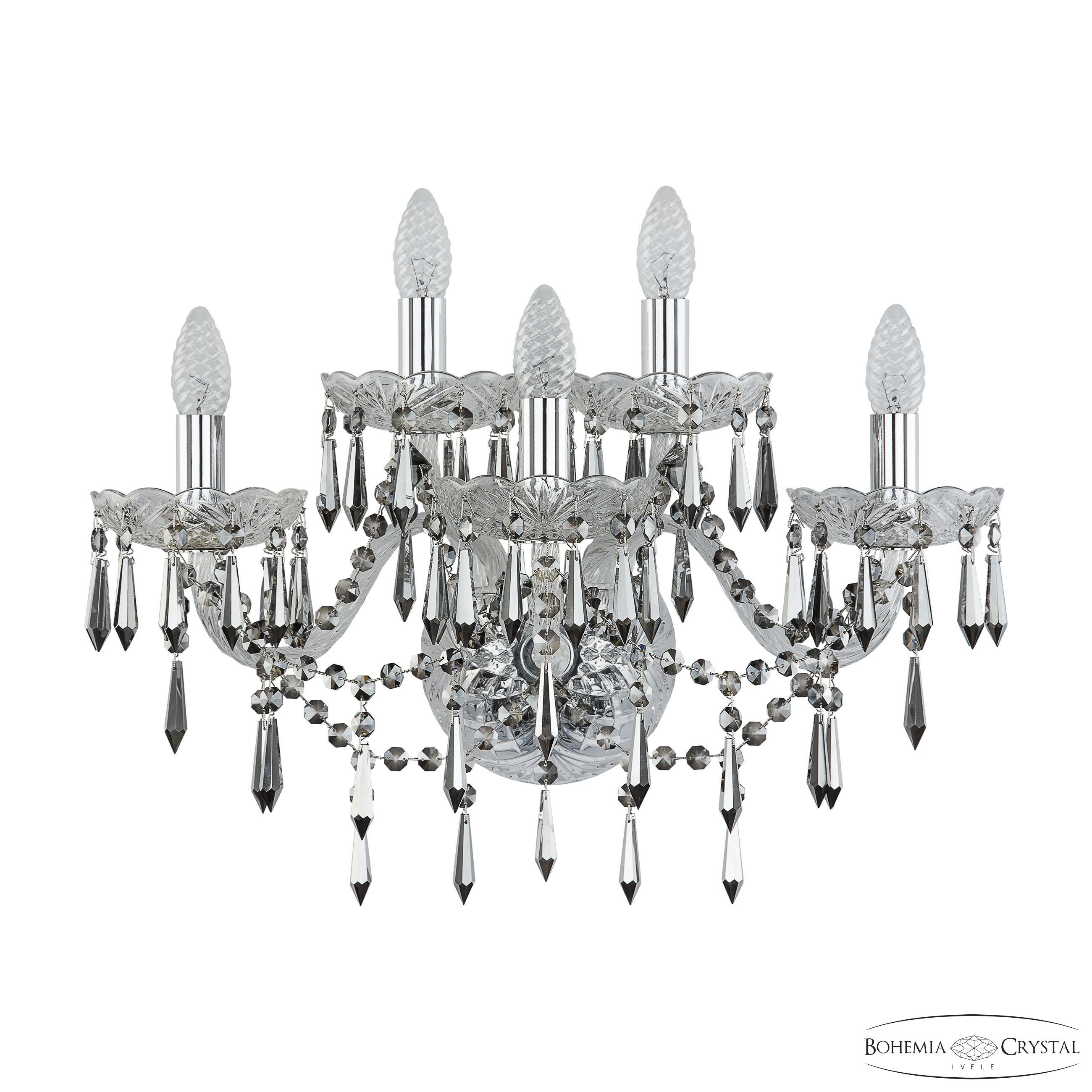 Настенное бра Bohemia 1403 1403B/3+2/195/XL NI R731