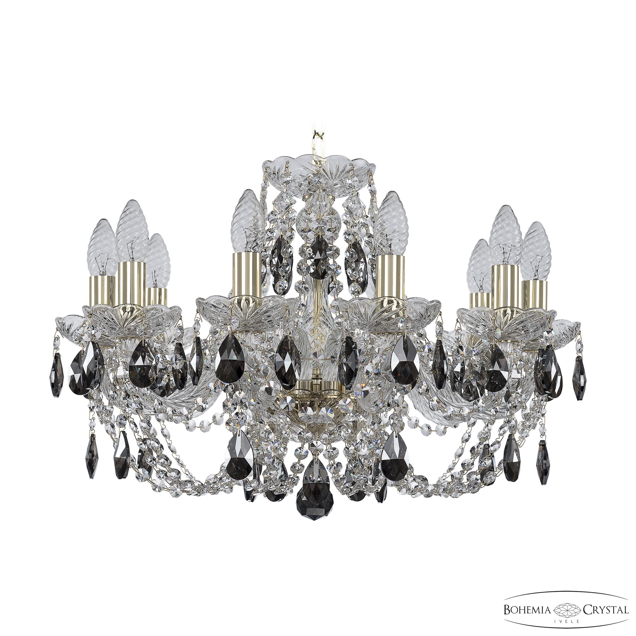 Подвесная хрустальная люстра 1406 Bohemia 1406/10/195 G K781