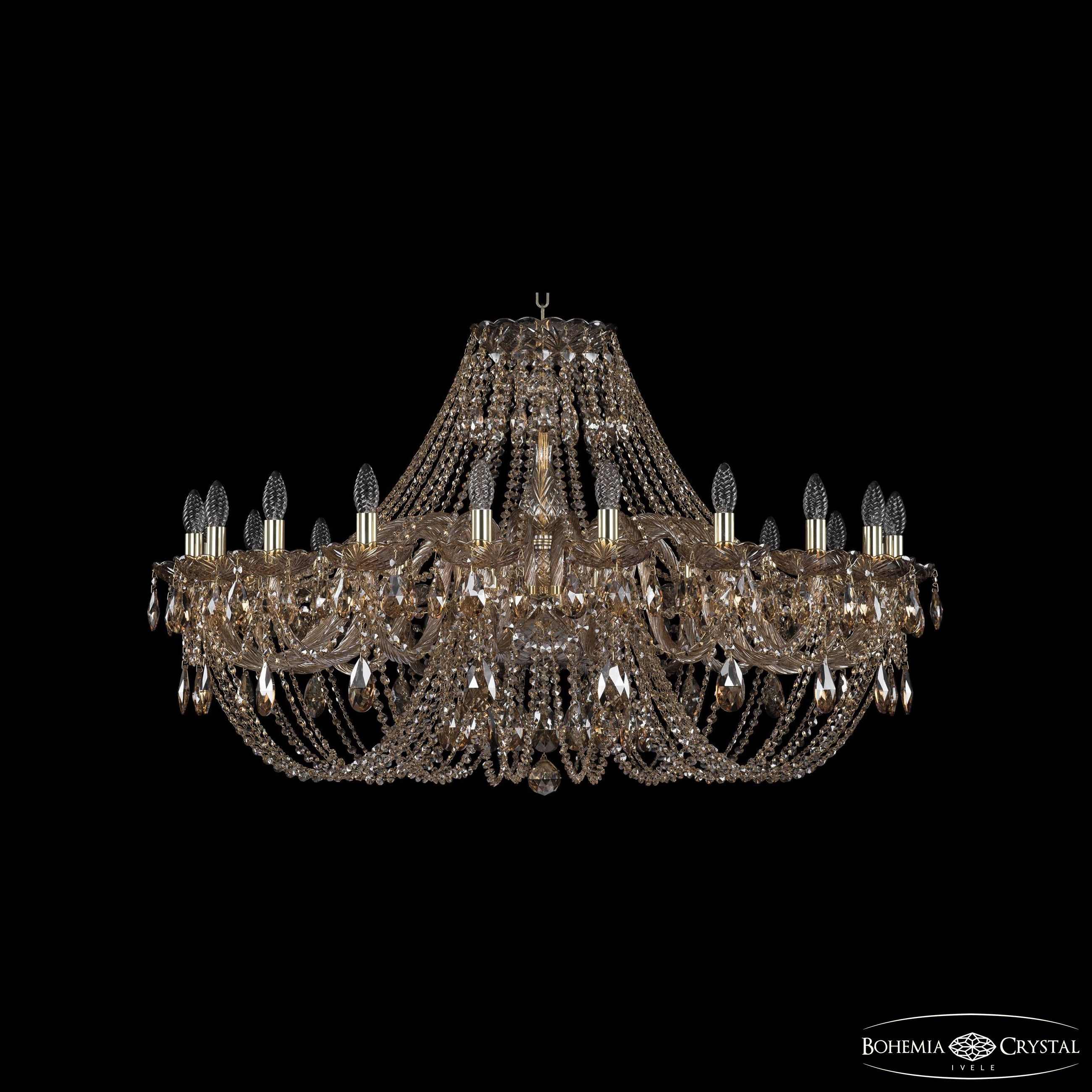 Подвесная хрустальная люстра 1406 Bohemia 1406/20/400 G M721