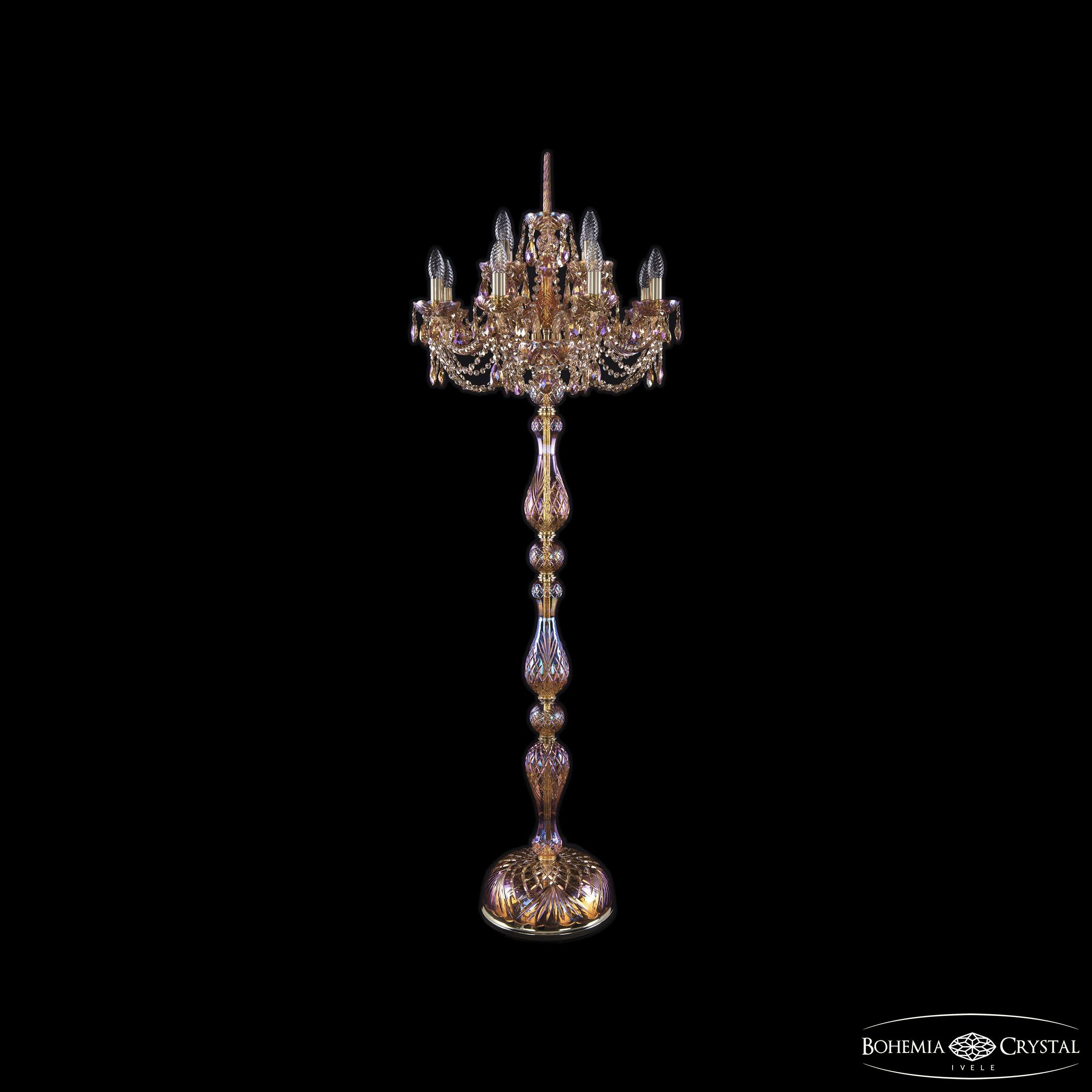 Торшер Bohemia 1406 1406T1/8+4/195-165 G M777