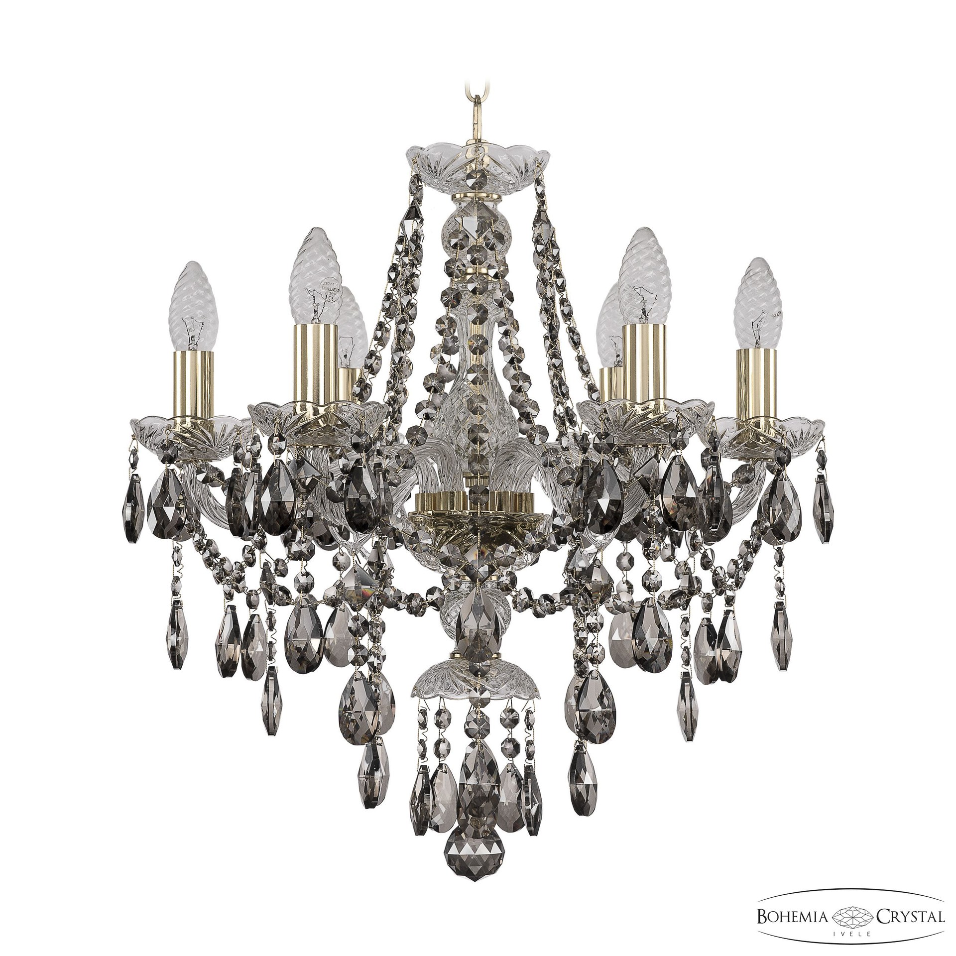 Подвесная хрустальная люстра 1415 Bohemia 1415/6/165 G R731