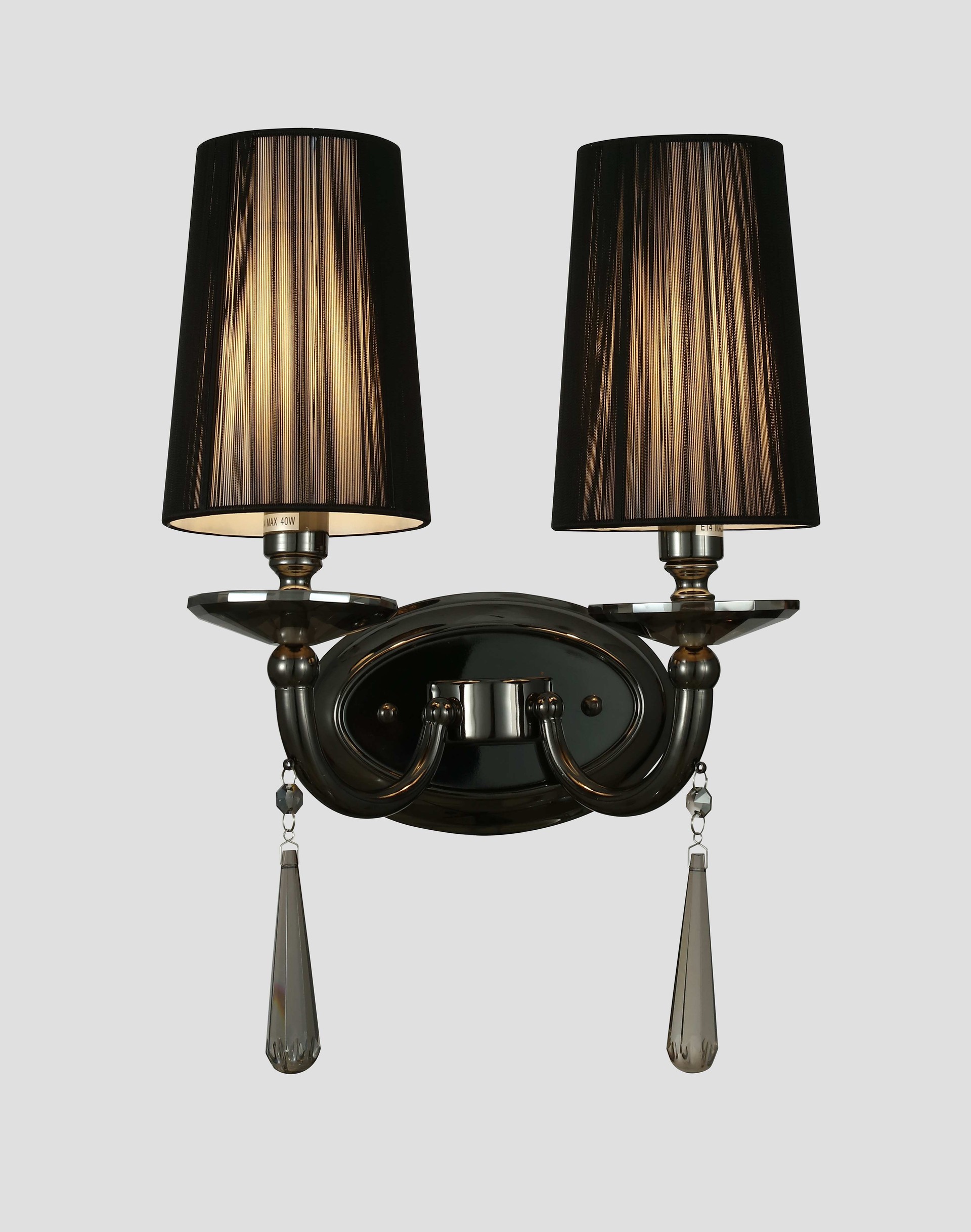 Настенное бра Lumina Deco Fabione LDW 1200-2W BK