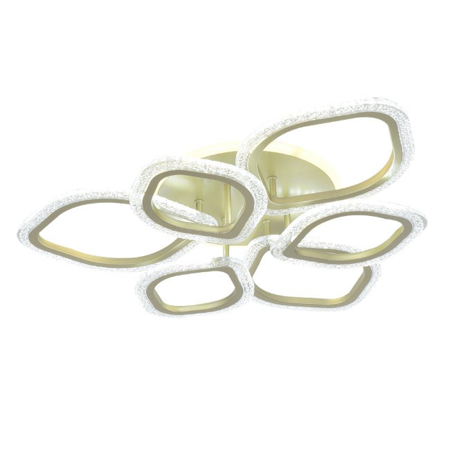 Потолочная люстра с пультом Фальконе Seven Fires SF7017/7C-SGD