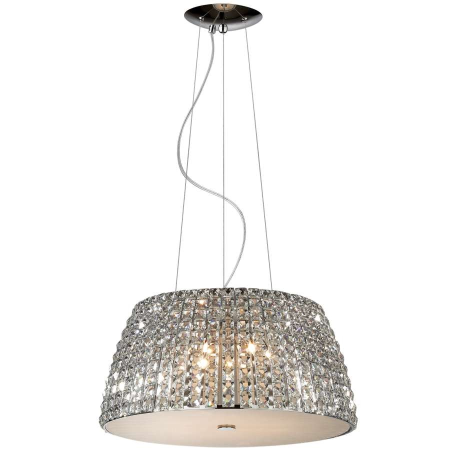 Подвесная хрустальная люстра Nelsa Odeon Light 2572/6