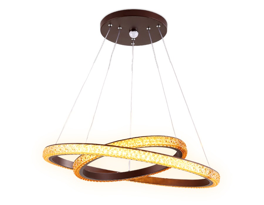 Подвесная люстра с пультом Crystal Ambrella FF11