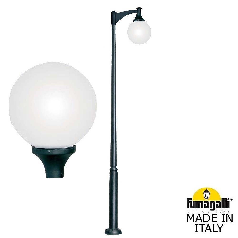 Столб фонарный уличный Fumagalli Globe 400 Modern G41.372.A10.AYE27