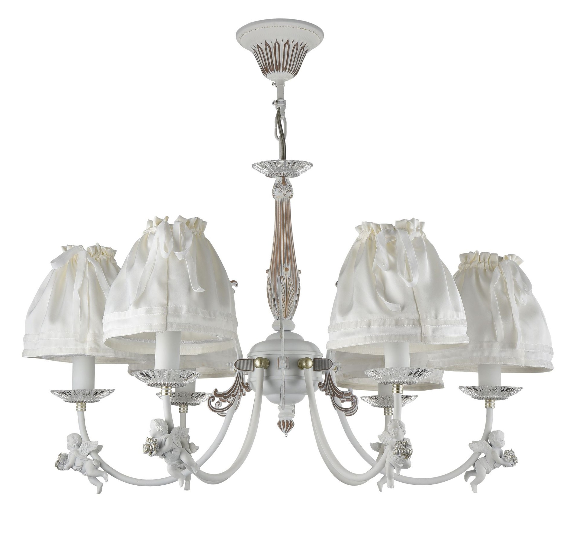 Люстра с ангелочками Forli ARM394-06-WG Maytoni