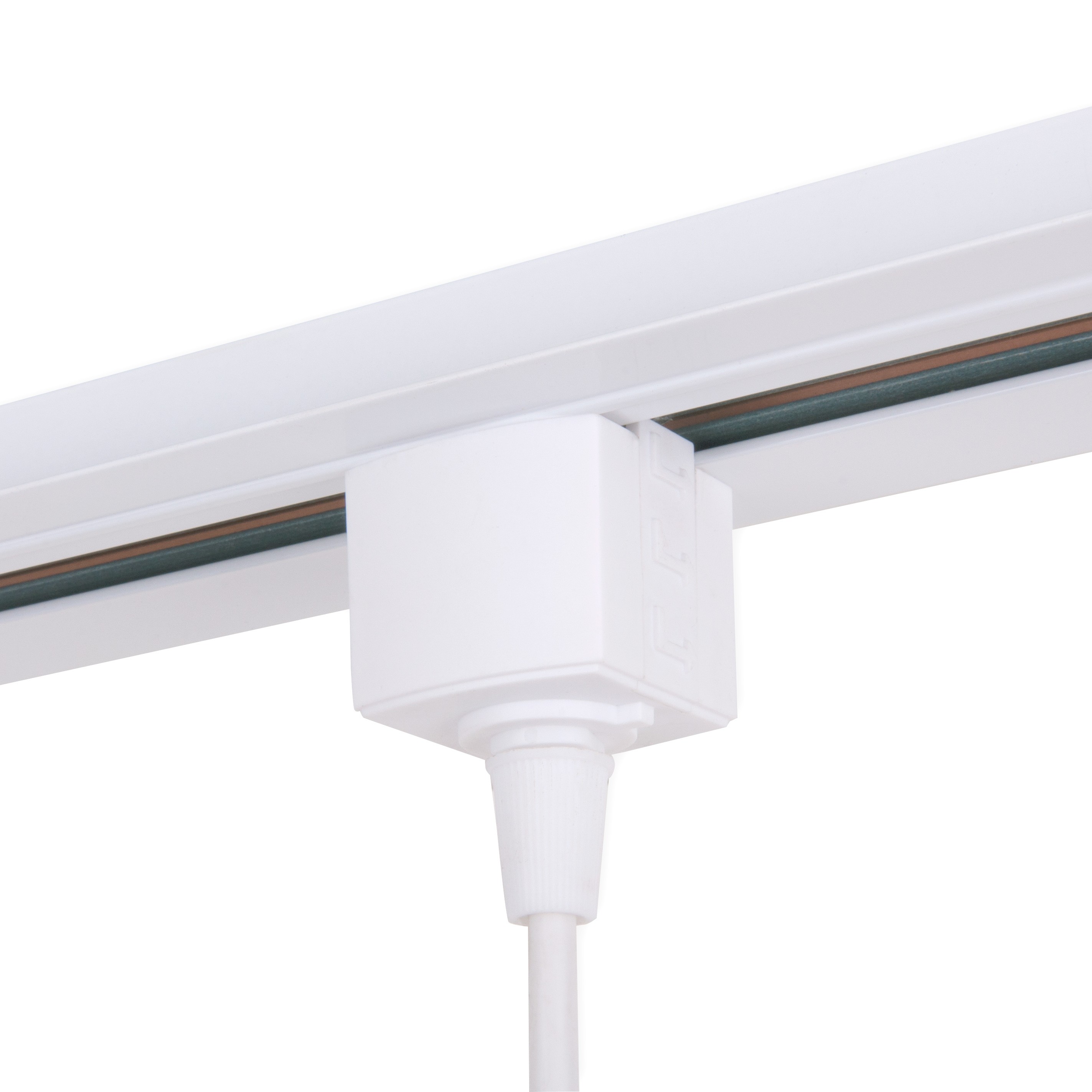 Коннектор для однофазного шинопровода Elektrostandard Коннектор для подвеса TRLM-1-WH /Коннектор для однофазного шинопровода белый