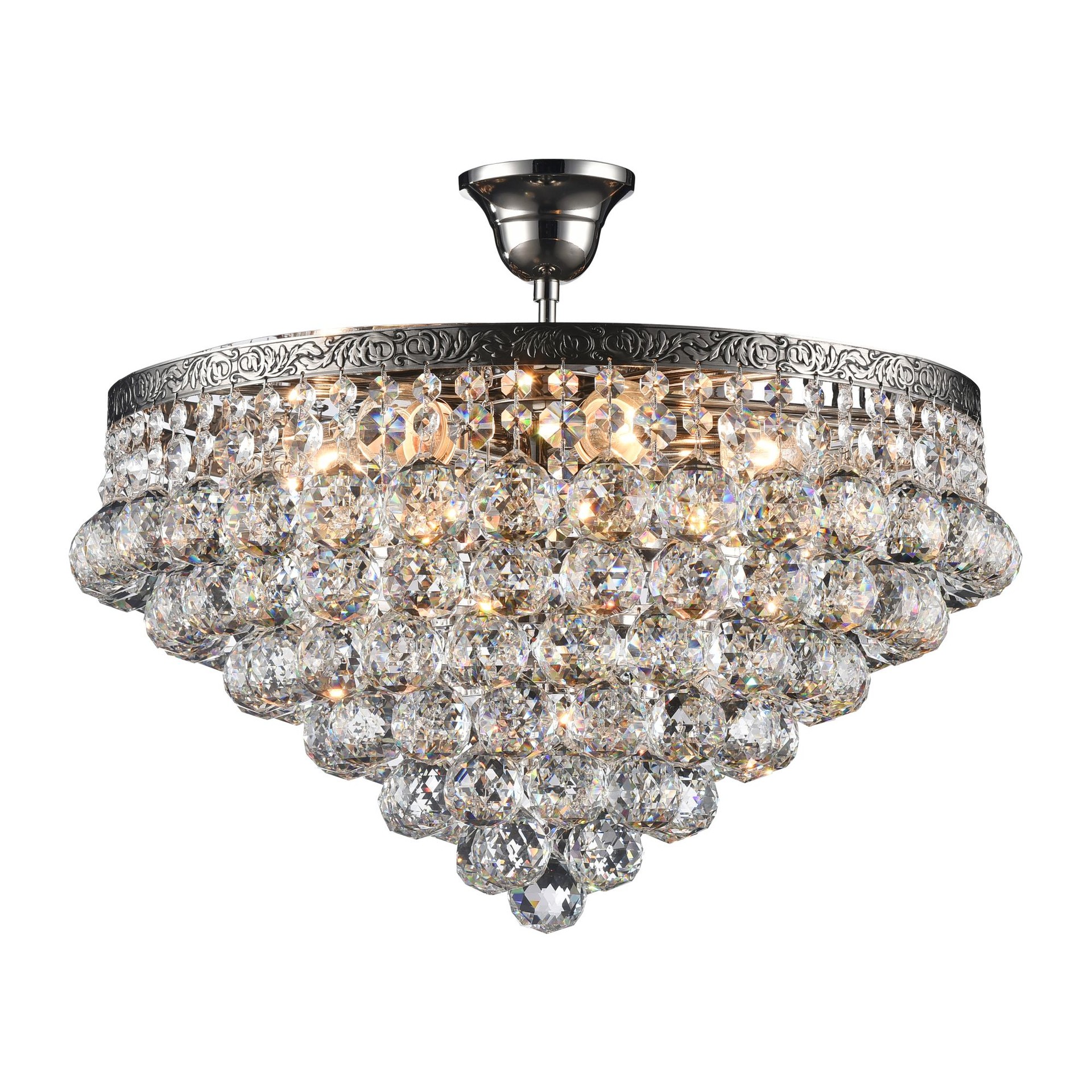 Потолочная хрустальная люстра Maytoni Gala DIA783-CL46-6-N