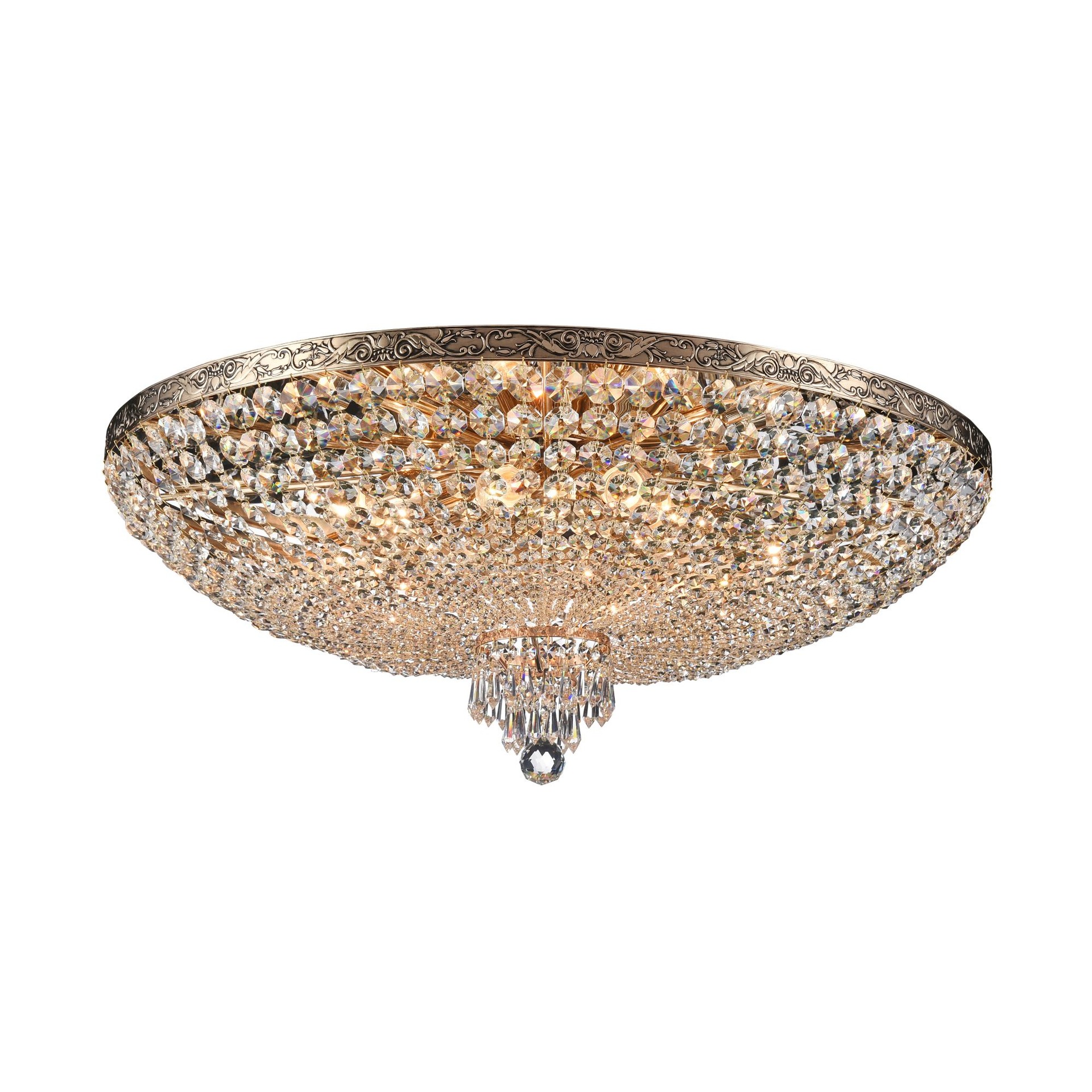 Потолочная хрустальная люстра Maytoni Palace DIA890-CL-10-G