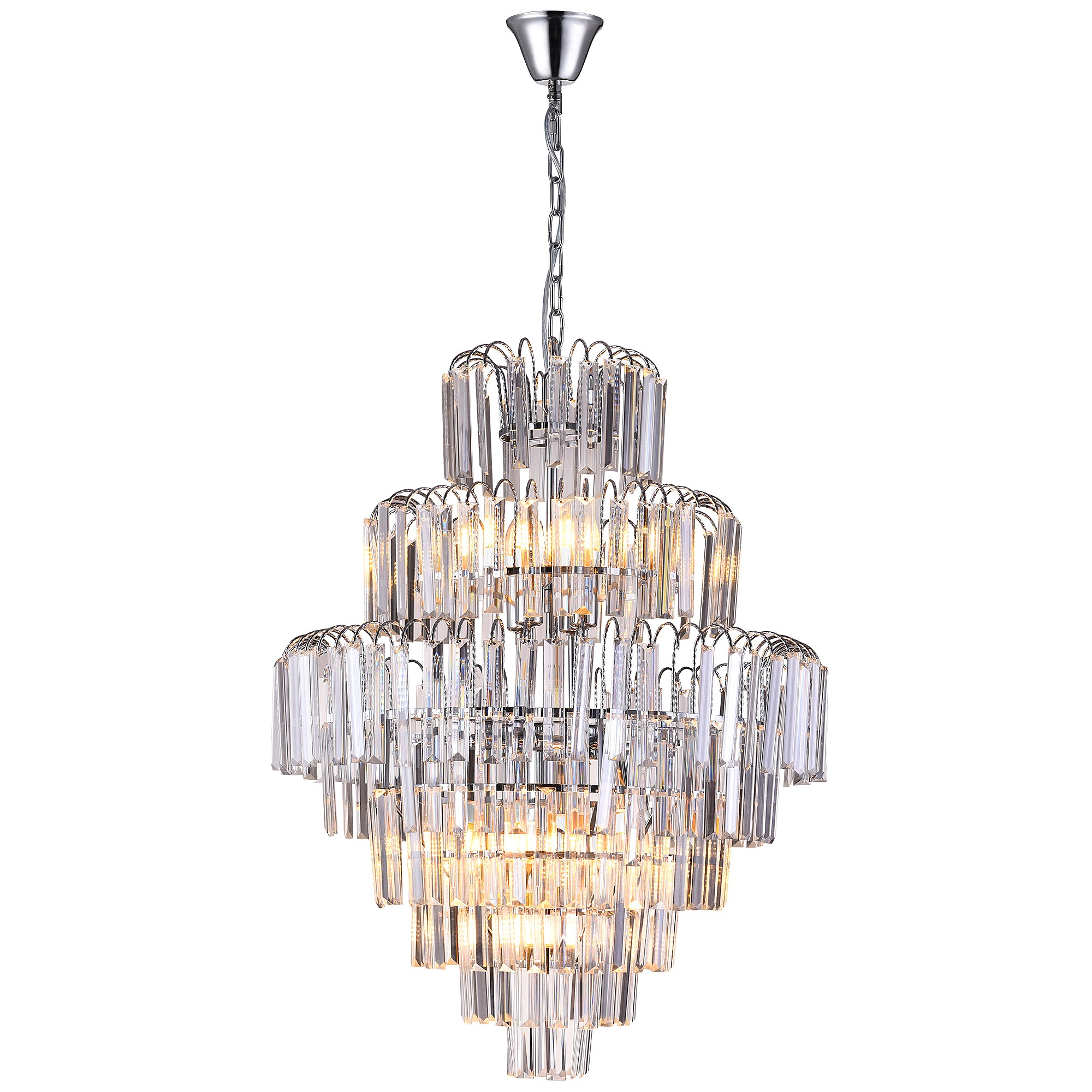 Подвесная люстра Natali Kovaltseva Niagara NIAGARA 81424/12C CHROME