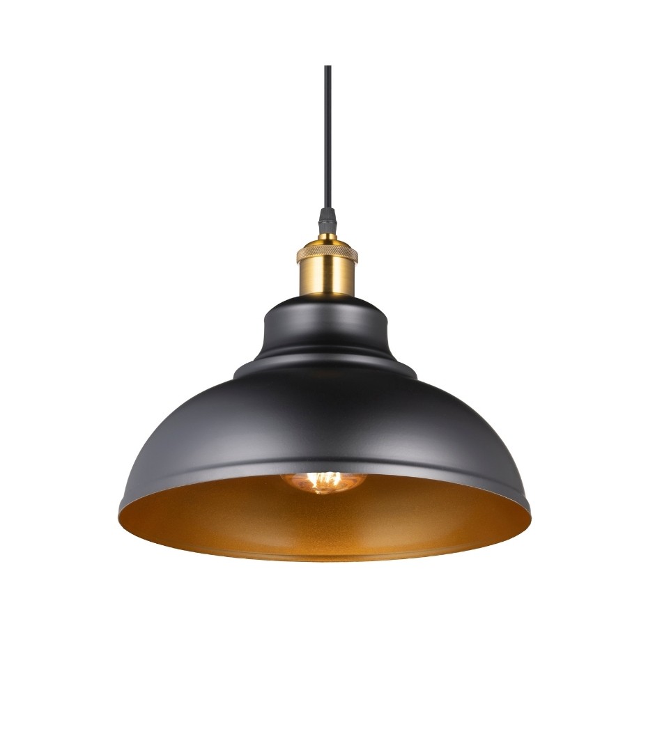 Светильник подвесной Lumina Deco Boggi LDP 6858 BK+GD