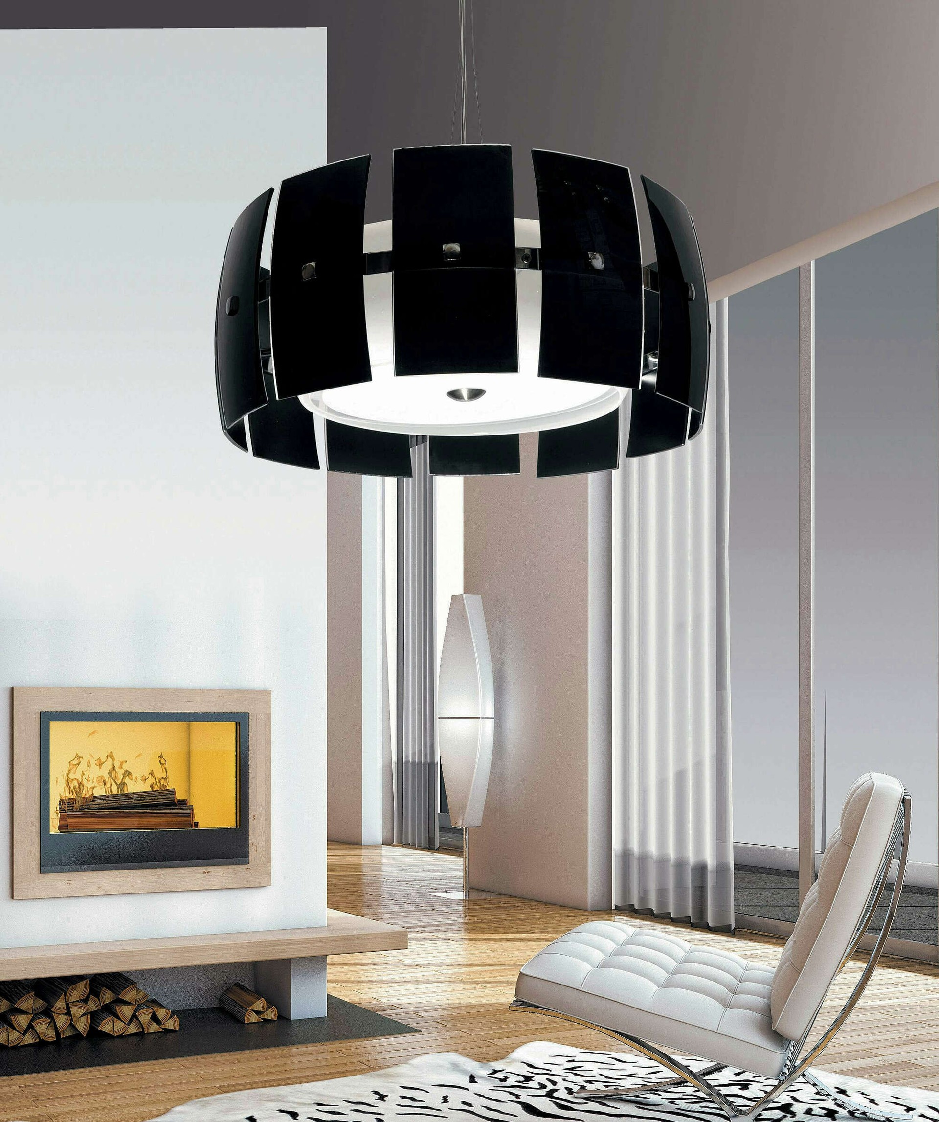 Подвесная люстра Lumina Deco Optimatic LDP 8337-B-3 GD