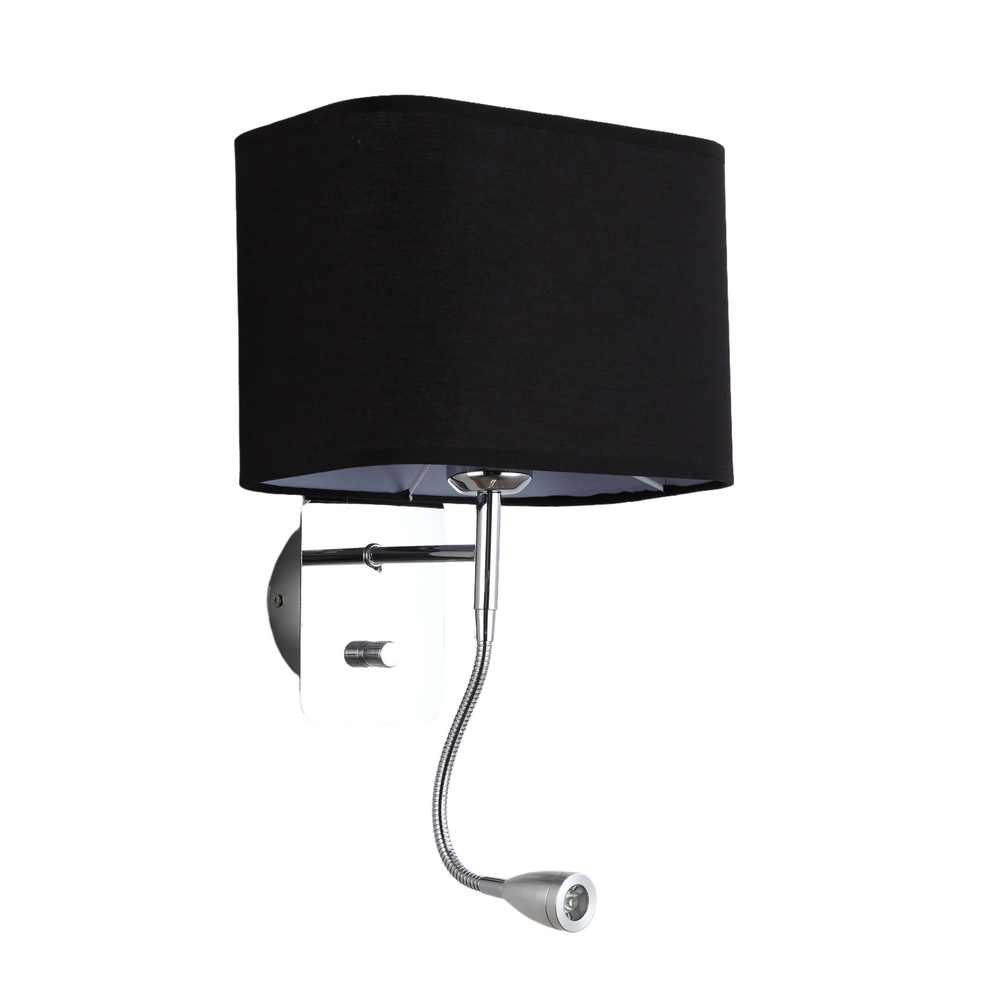 Настенное бра Lumina Deco Boddi LDW 6051-2 BK