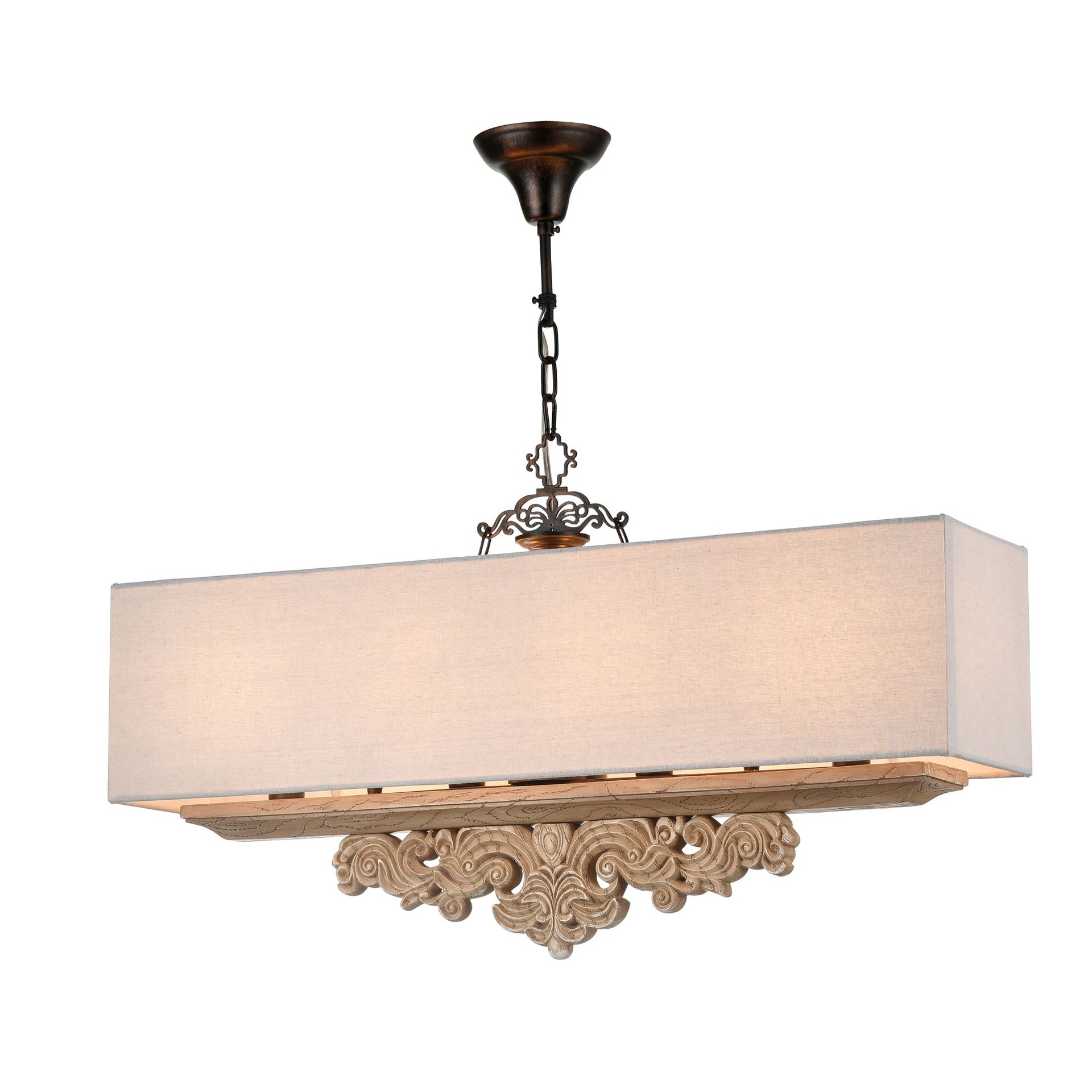 Подвесная люстра Maytoni Cipresso H034-PL-04-R