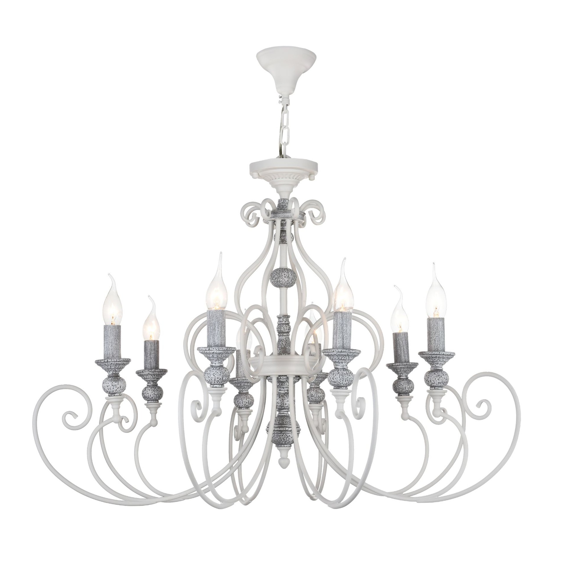 Подвесная люстра Maytoni Karina ARM631-PL-08-W