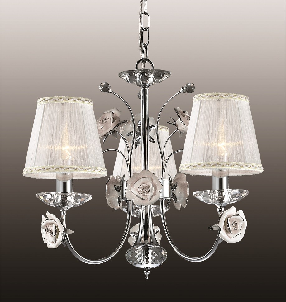 Люстра подвесная с цветочками Marika 2683/3 Odeon Light